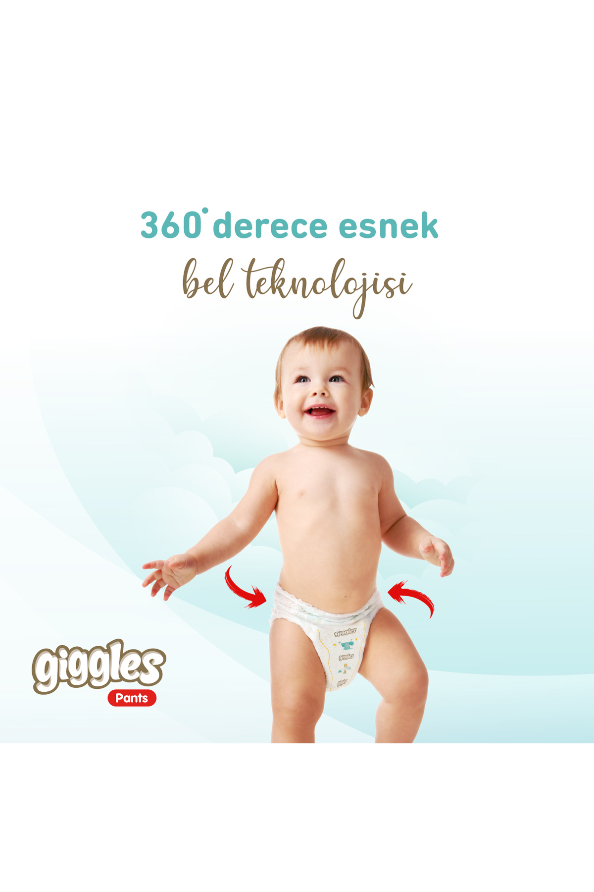 giggles Pants Külotlu Bebek Bezi 3 Numara Midi 34 Adet fotoğrafı 3 (önizleme)