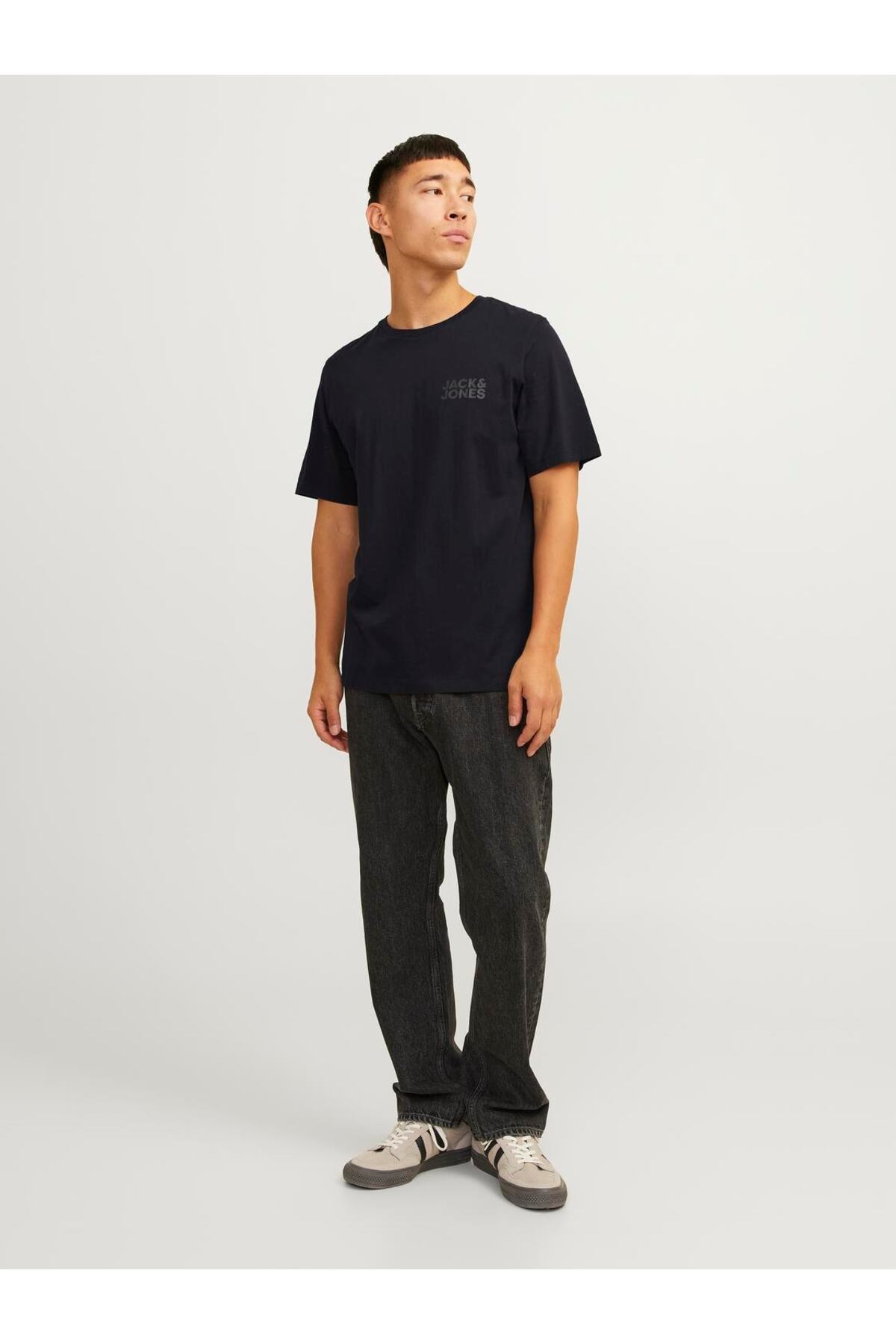 تیشرت مردانه طرح دار آستین کوتاه | جک اند جونز Jack & Jones TYCB50B546BA3A6A00 - تصویر 5