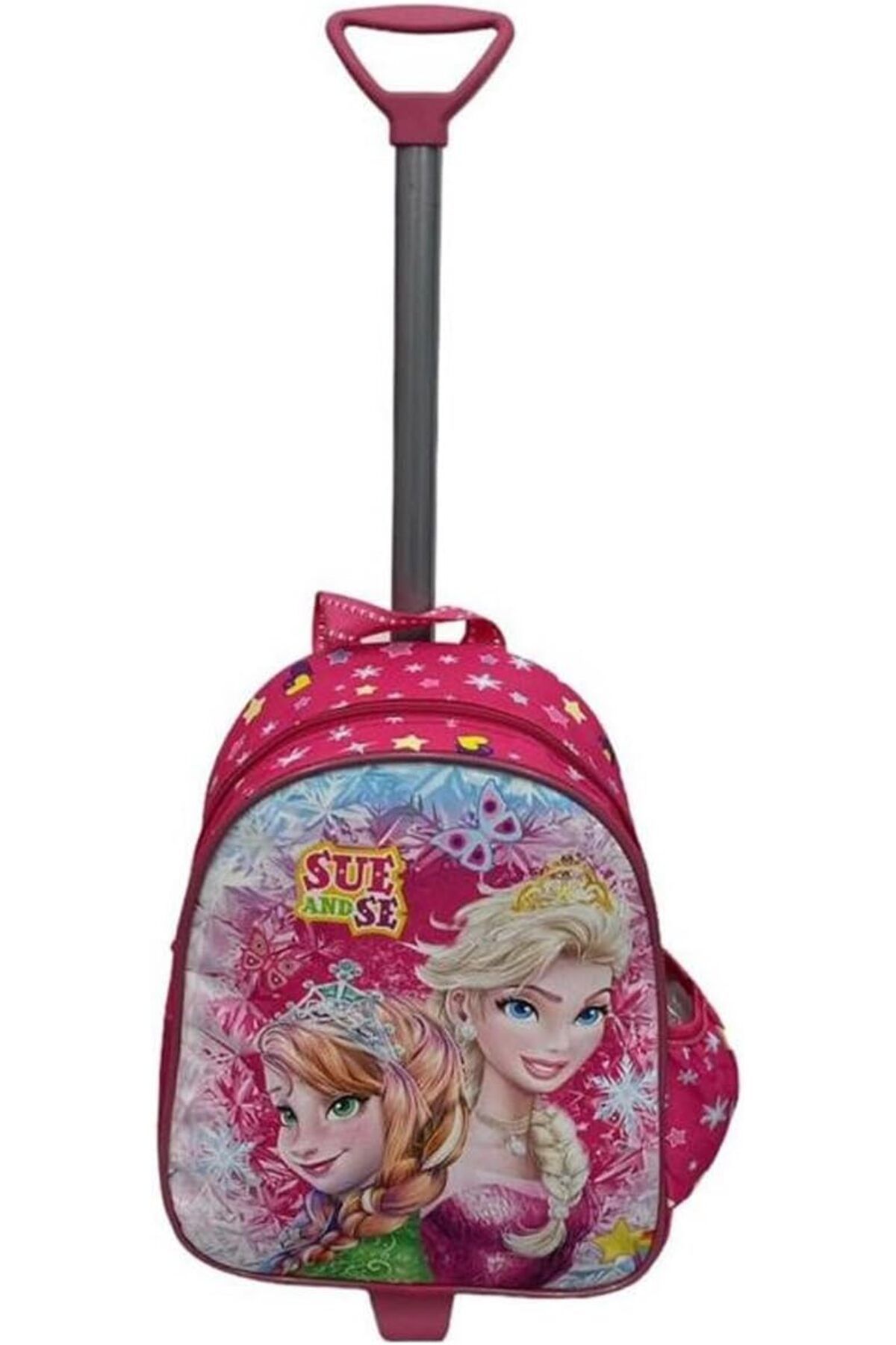 STOREMAX Anaokulu Çocuk çekçekli Valiz Sırt Çantası Çekçekli Kız çocuk 2in1 Sue and Se M