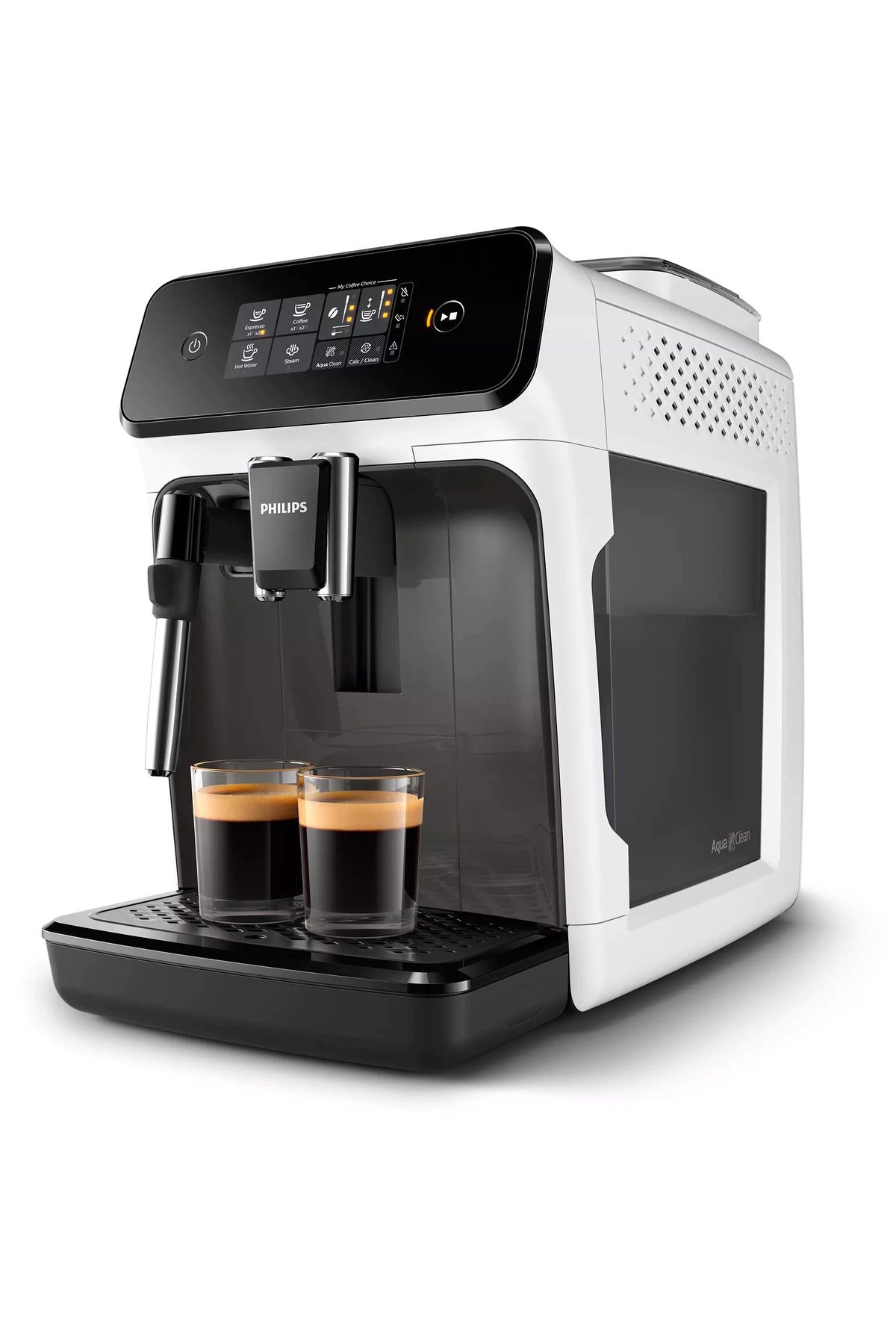 Philips-Espressor automat Philips EP1223/00 Seria 1200, 1500 W, 15 bar, 2 bauturi, Alb/Negru 4