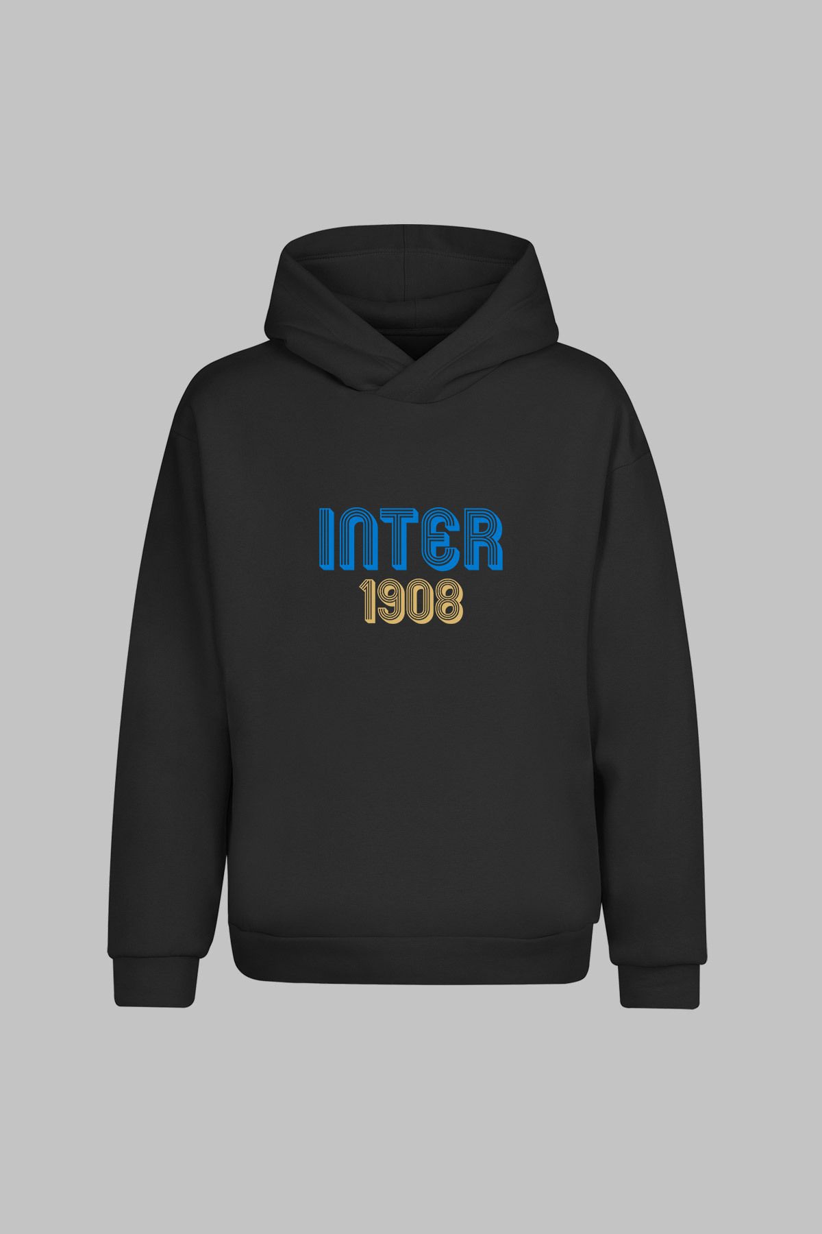 Futbolos-Hanorac cu glugă pentru bărbați cu imprimeu Inter City 1908 1