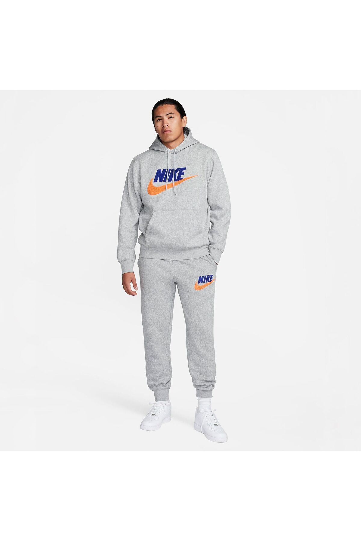 Nike-Pantaloni trening NIKE pentru barbati CLUB BB JOGGER CHNL FTRA - FN3094063 4