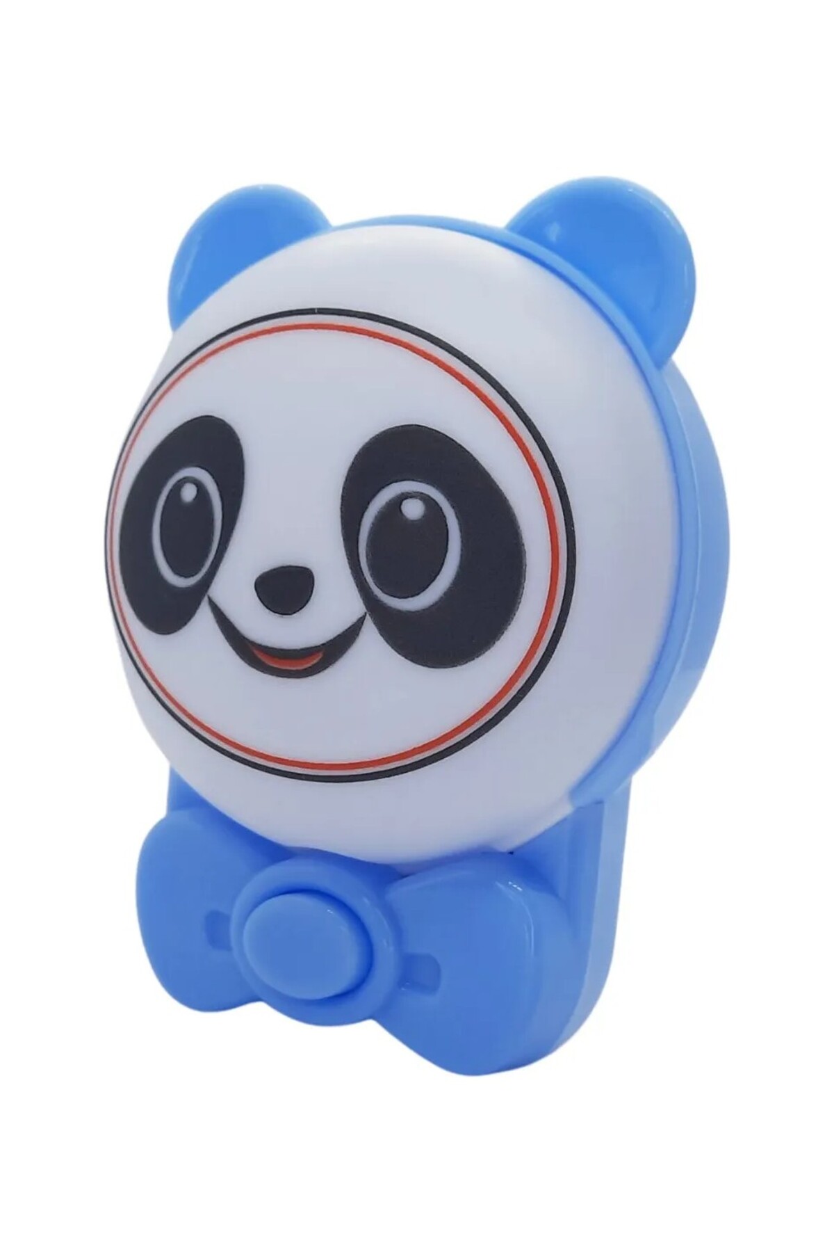 fullreyon Sevimli Panda Bebek Çocuk Odası Gece Lambası, Prize Tak Çalıştır Anahtarlı, 2 Watt Beyaz Işık Ledli fotoğrafı 5 (önizleme)