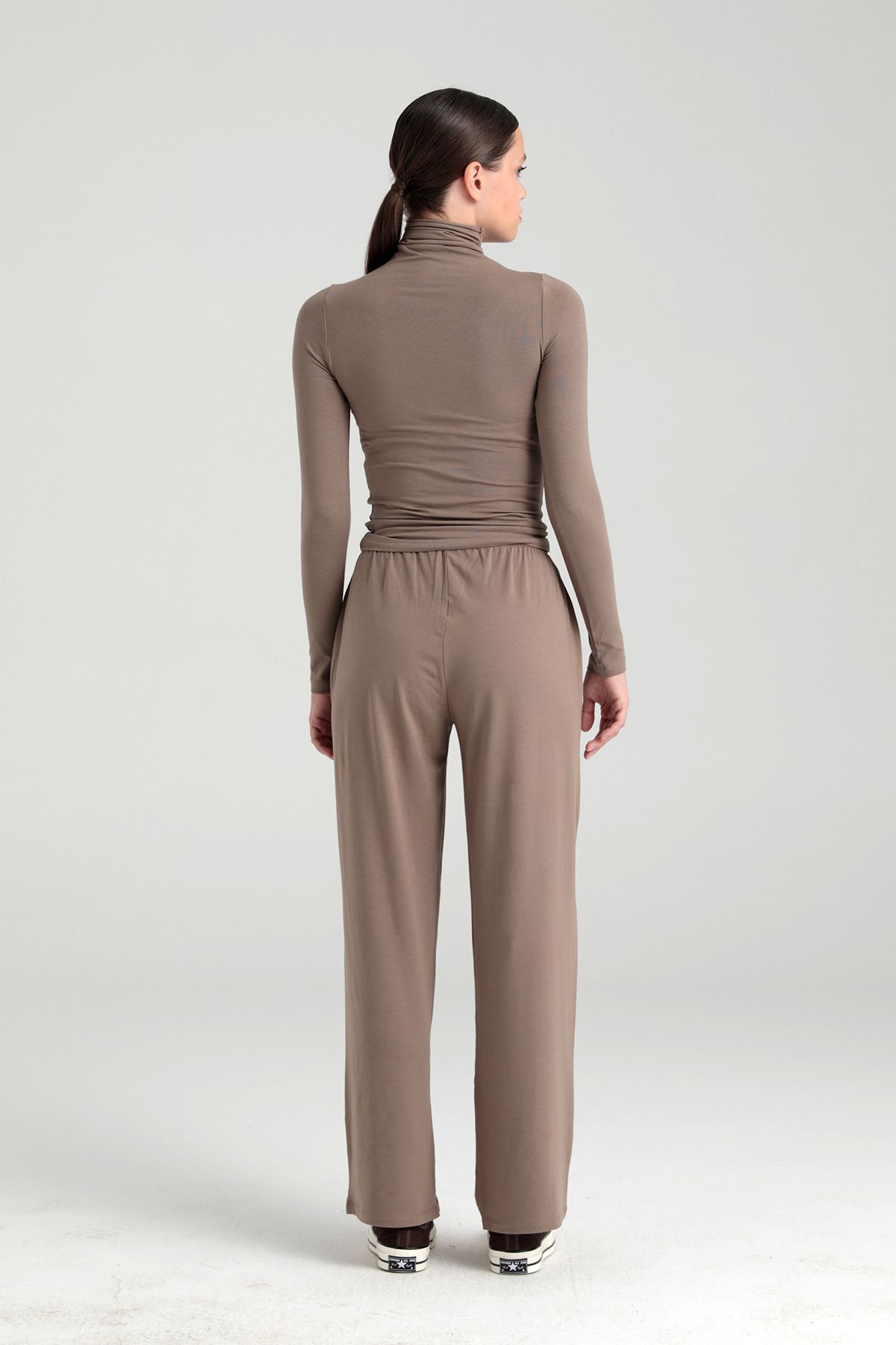 SHEISMONO-Mastering Collar Trousers - Ultra Soft Lace up Set 6