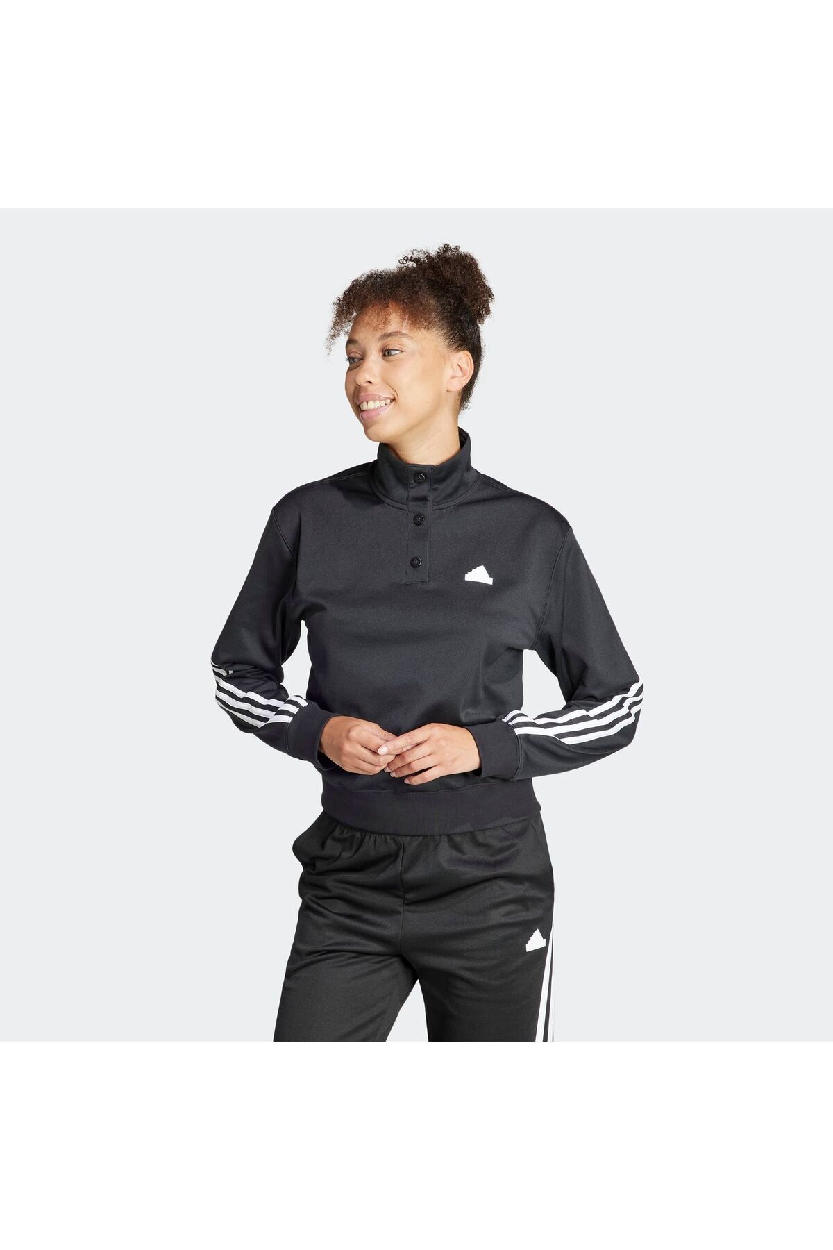 adidas-Bluza trening ADIDAS pentru femei W ICONIC 3S TT - IT4828 2