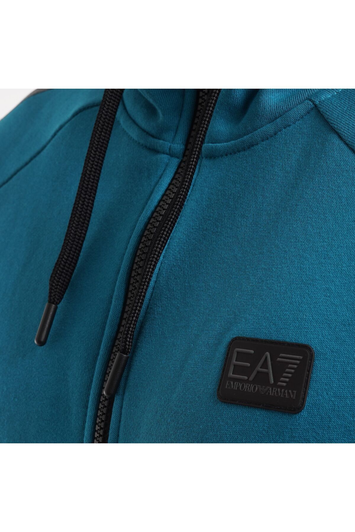 EA7 Emporio Armani-Hanorac EMPORIO ARMANI EA7 pentru barbati TRAIN LOGO SERIES M TAPE HOODIE FZ BR - 6LPM47PJ07Z01572 6