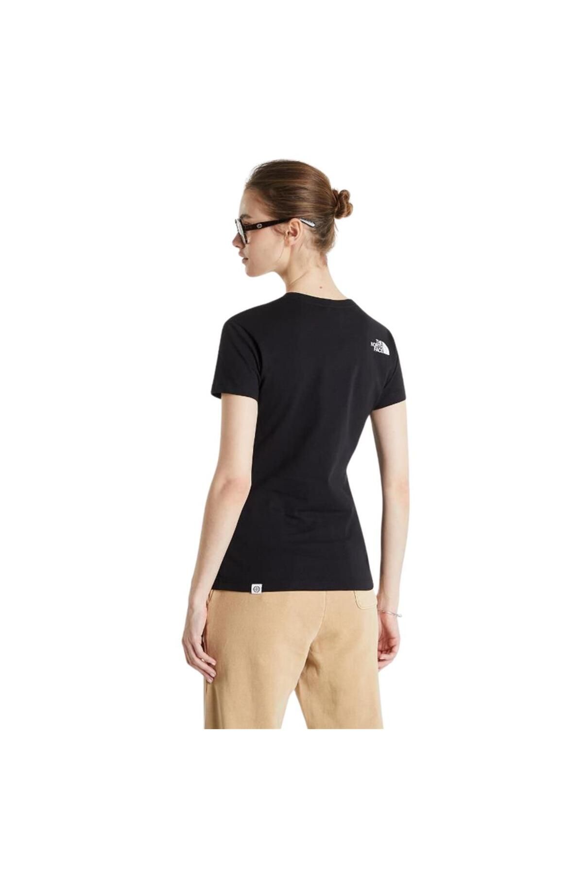تی شرت ورزشی مشکی زنانه سیاه بازیافتی هریتیج The North Face