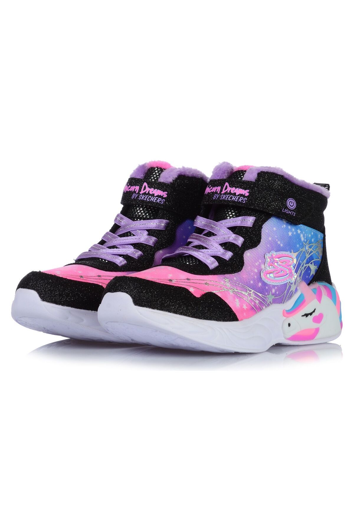 SKECHERS-Ghete SKECHERS pentru copii UNICORN DREAMS - MAG - 303057LBKMT 4