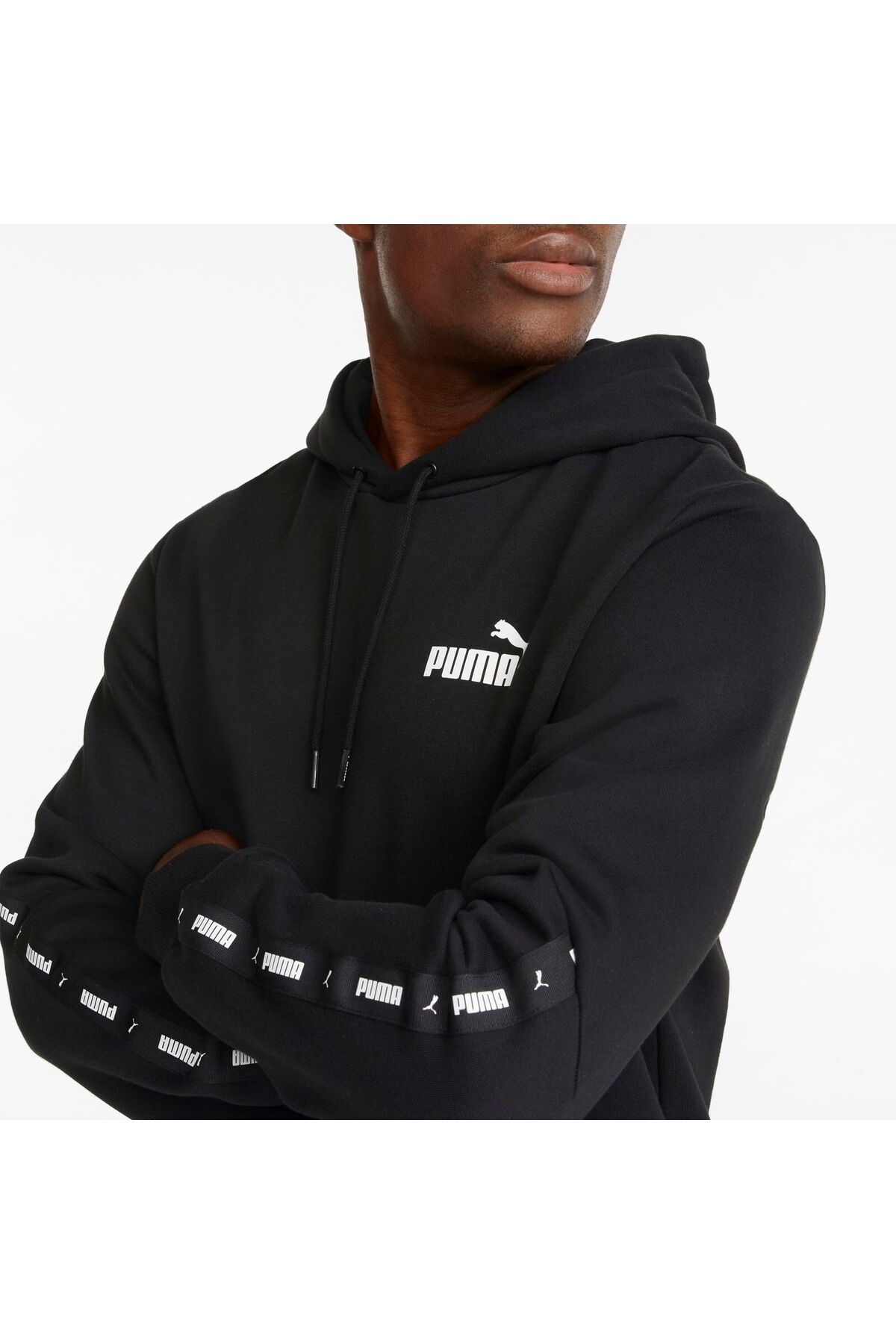 Puma-PUMA men's ESS+ TAPE HOODIE sweatshirt - 84904001 5