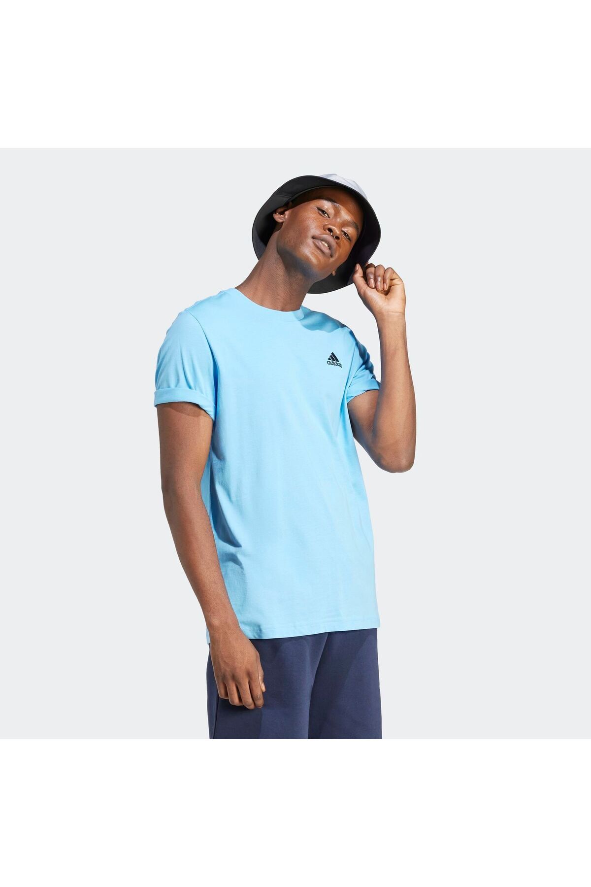 adidas-ADIDAS men's T-shirt M SL SJ T - IS1317 3