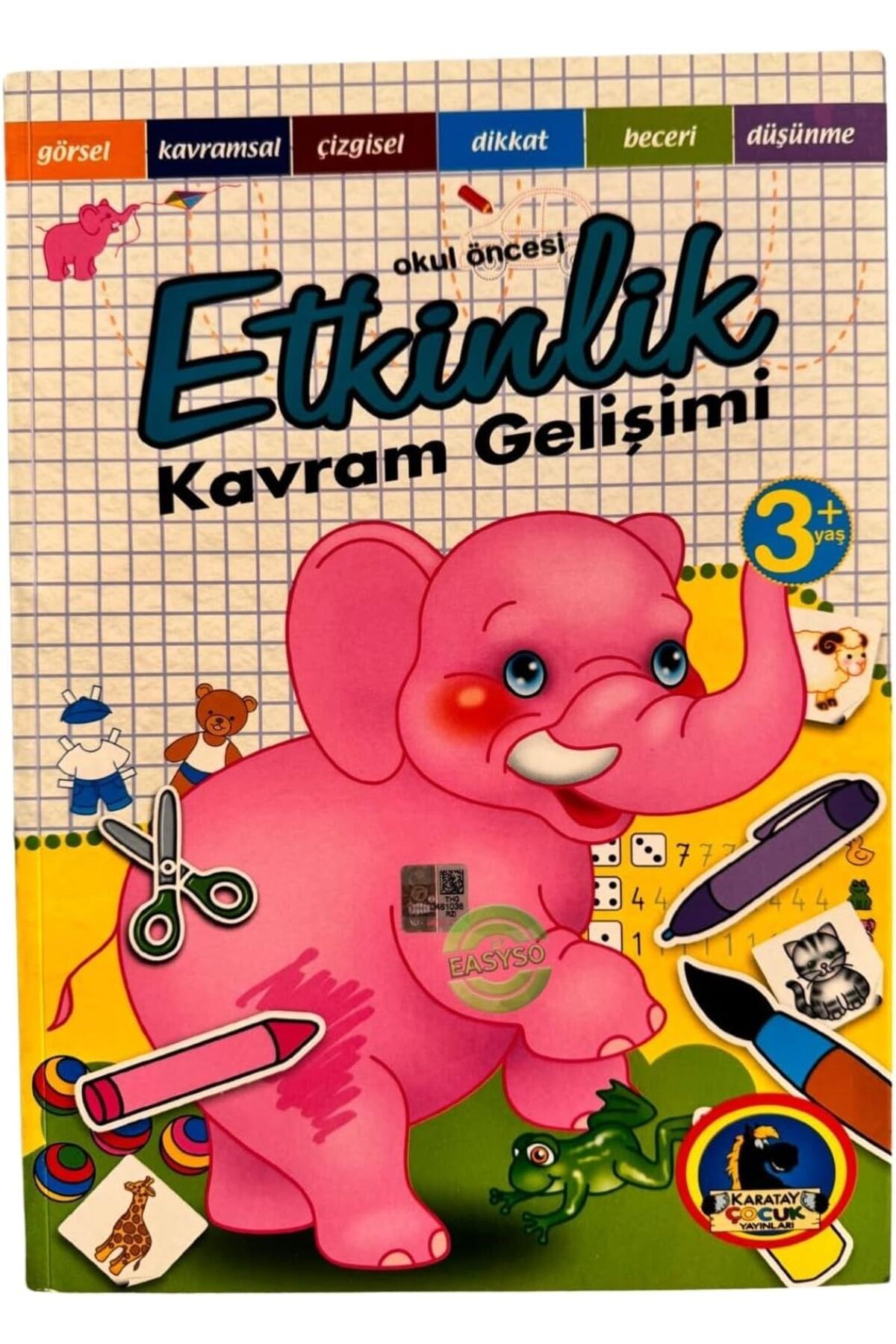 STOREMAX cmllashop Okul Öncesi Etkinlik ve Kavram Gelişimi Görsel, Kavramsal, Çizgisel, Dikkat, Beceri ve