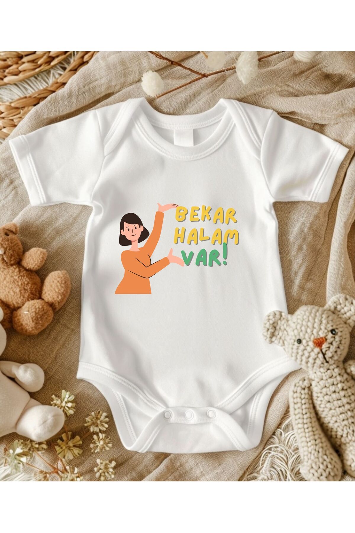 lupi yazılı zıbın hediye yenidoğan anne baba hala yenge amca dayıya
