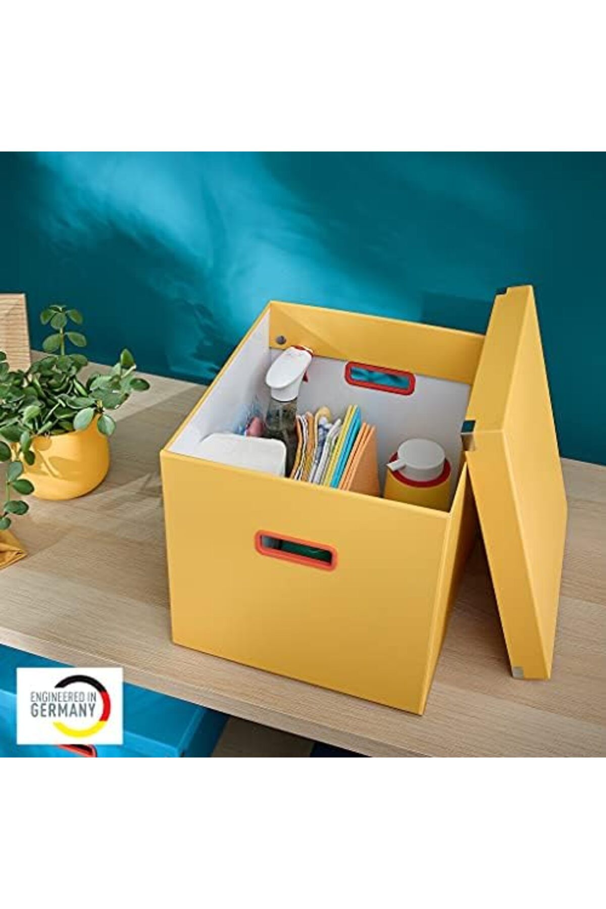 LUXE-Yellow C&S Box Cube L - Cosy 1055529 2