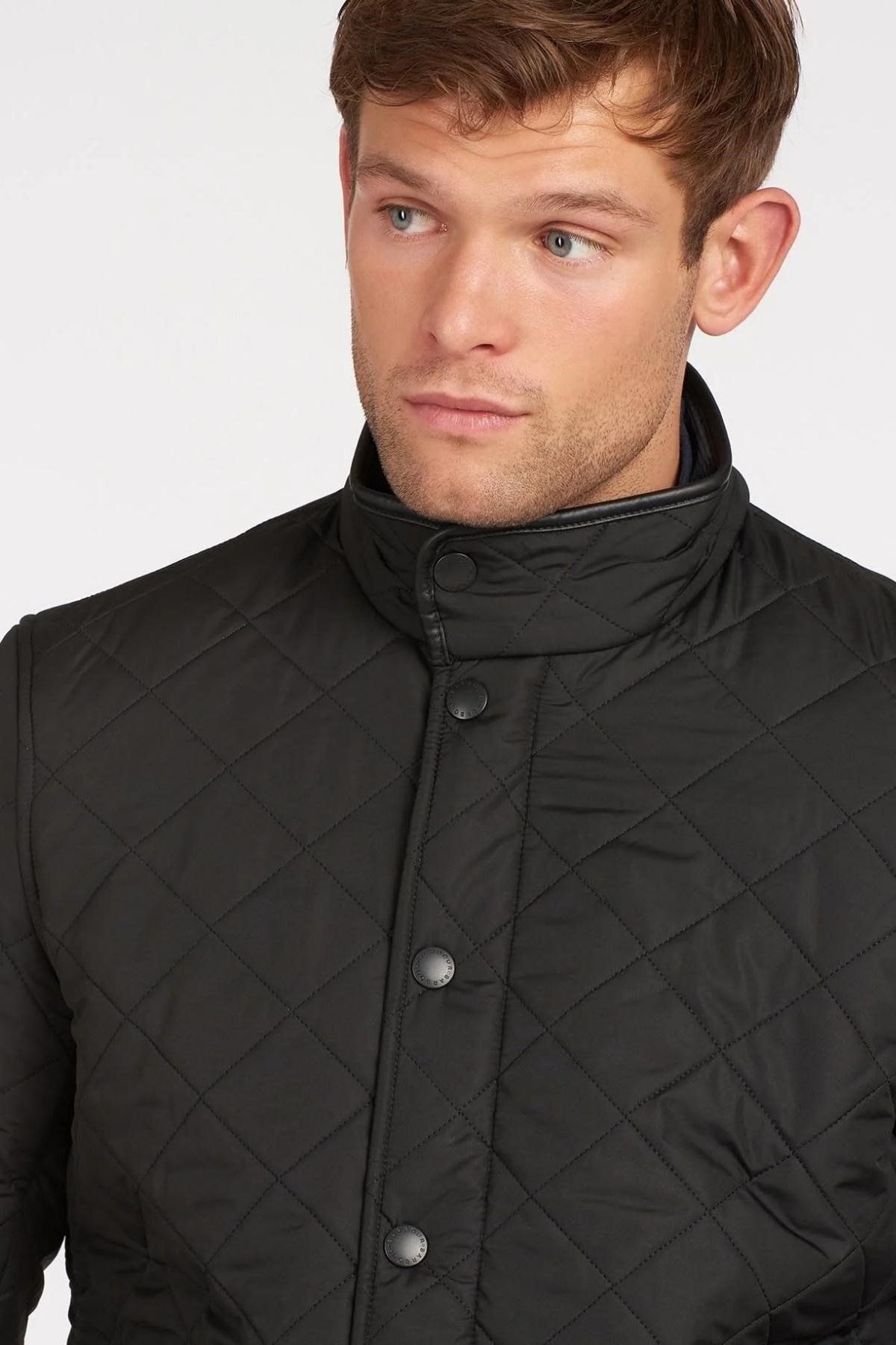 کاپشن مشکی مردانه ژاکت BK11 اورجینال Barbour
