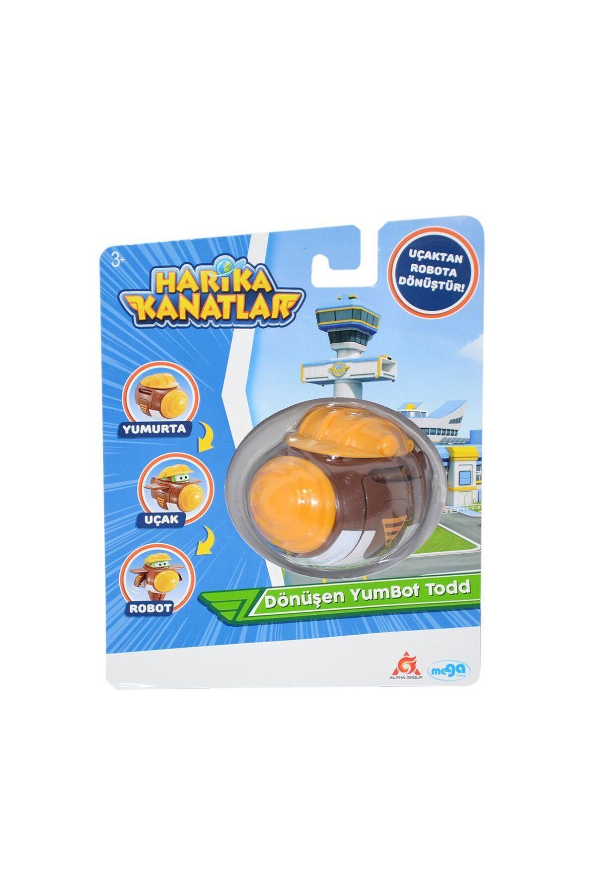 Mega Oyuncak 20562 Harika Kanatlar Dönüşen Yumbot Todd