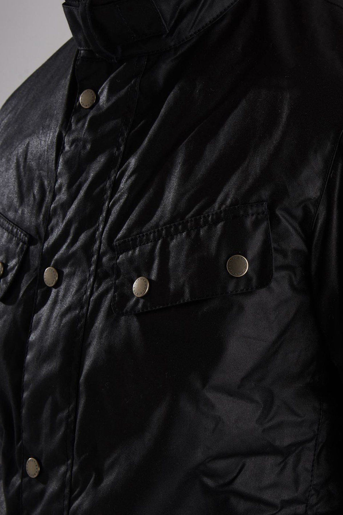 کاپشن مشکی مردانه B.INTL DUKE OIL BK91 اورجینال Barbour