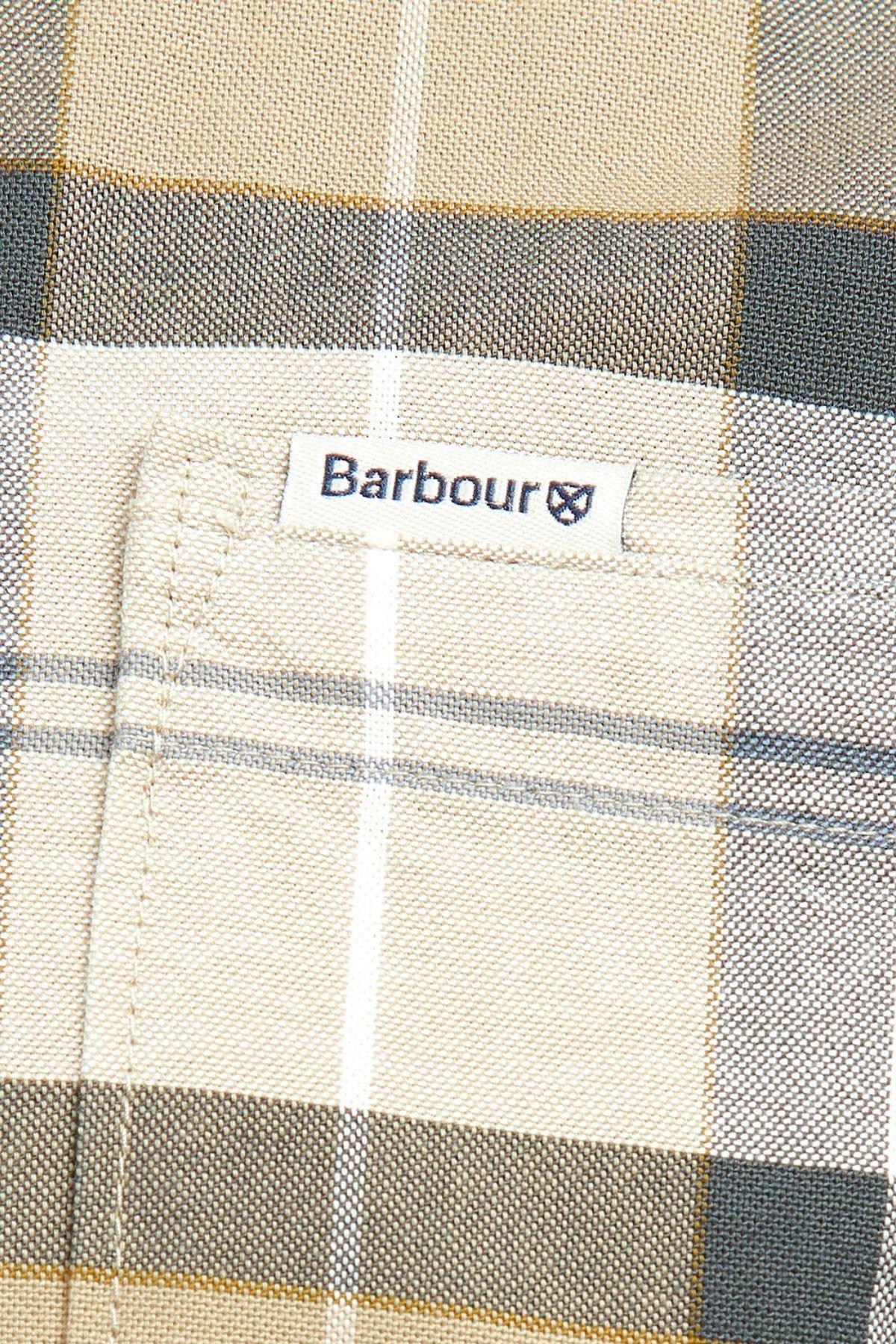 پیراهن مردانه راسته آستین بلند | باربور Barbour MSH5070-tn88 - تصویر 6