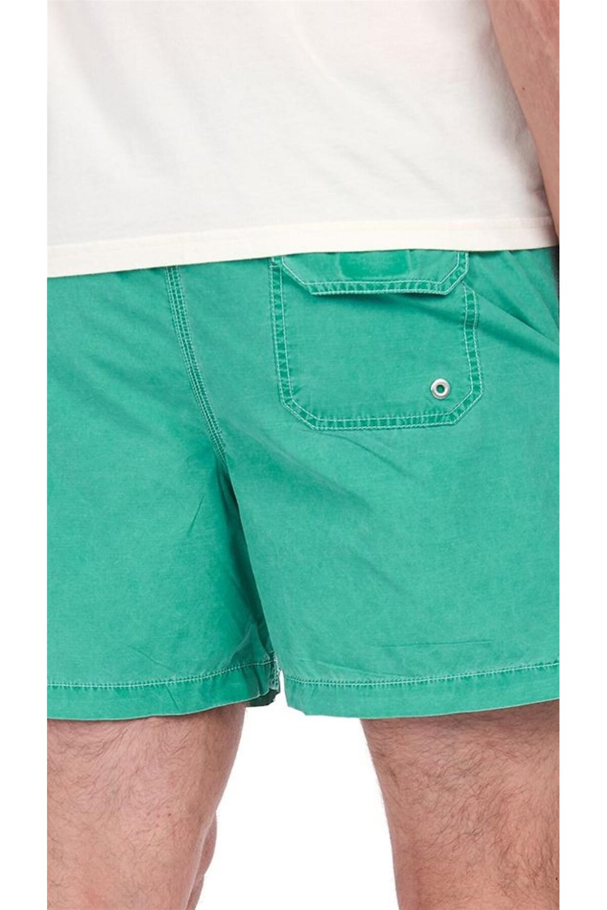 شورت شنا مردانه فاق نرمال | باربور Barbour MSW0018-GN21 - تصویر 4