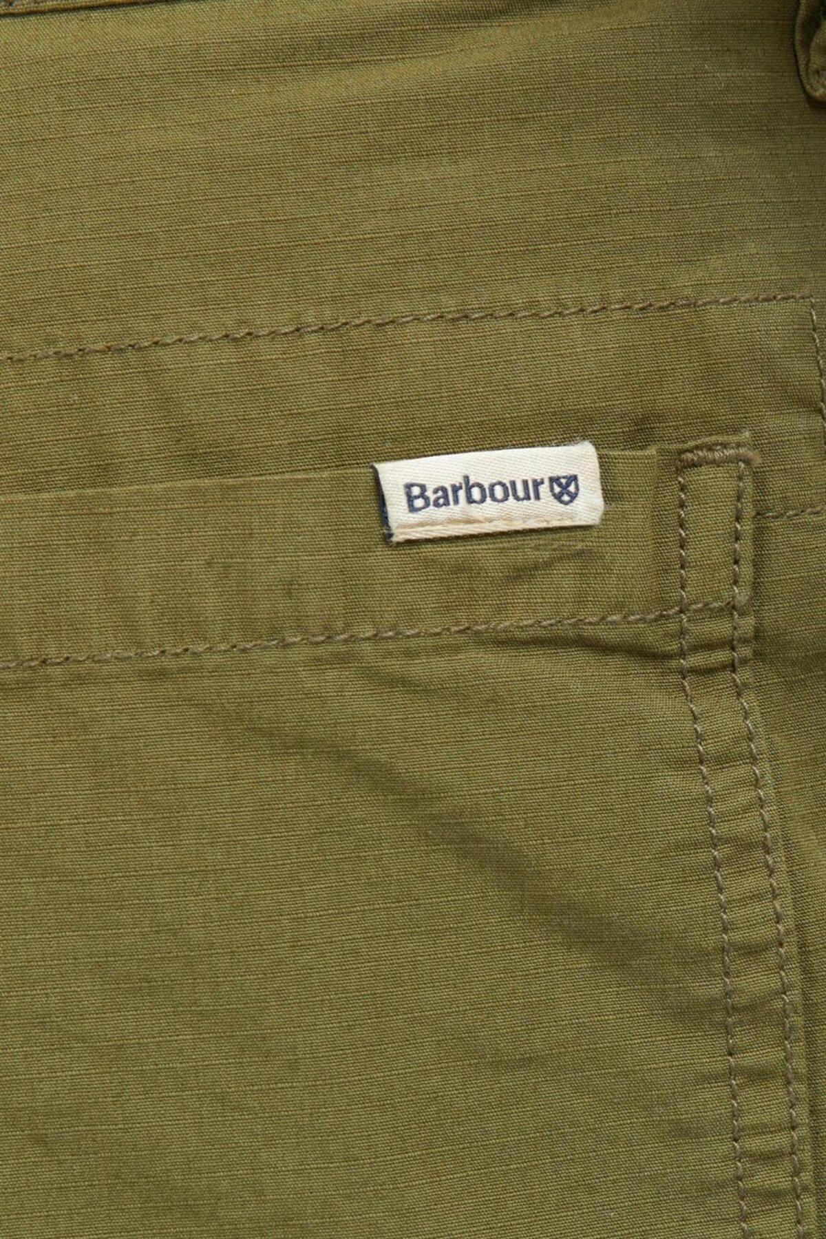 شلوارک مردانه راسته فاق نرمال | باربور Barbour MST0023-GN61 - تصویر 6