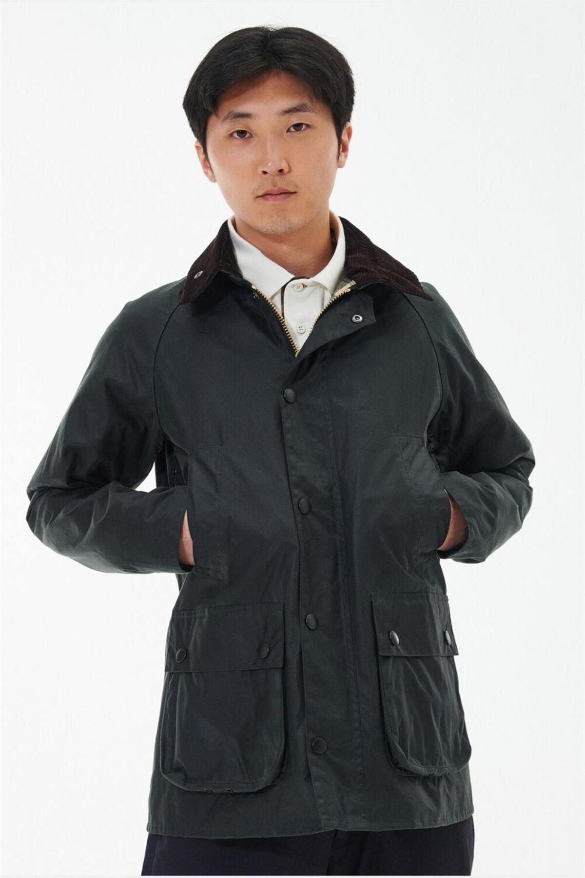 ژاکت روغنی Sl Bdale Bk92 مشکی Barbour
