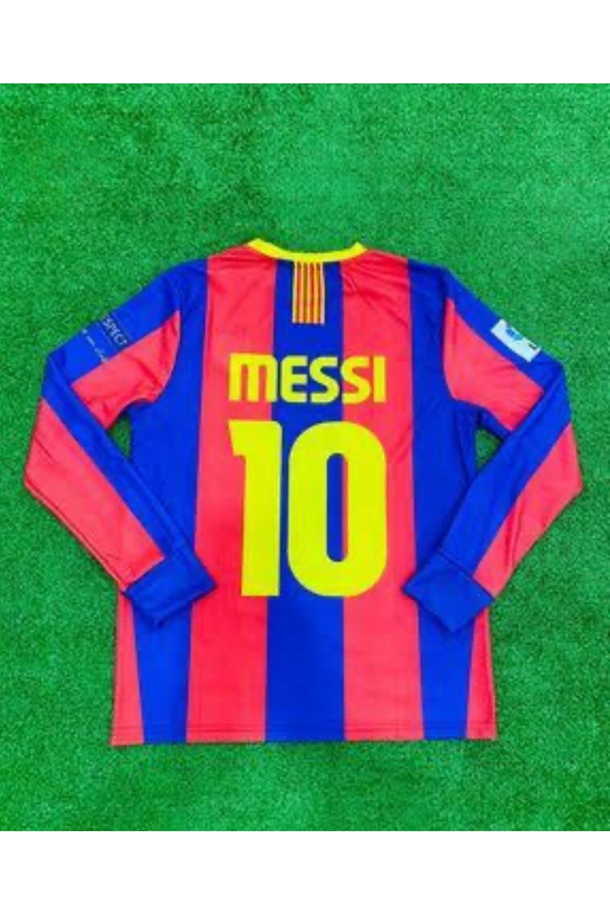 Legent Lady-Messi̇ Barça Long Arm Jersey Retro Nostalgia 554245 1