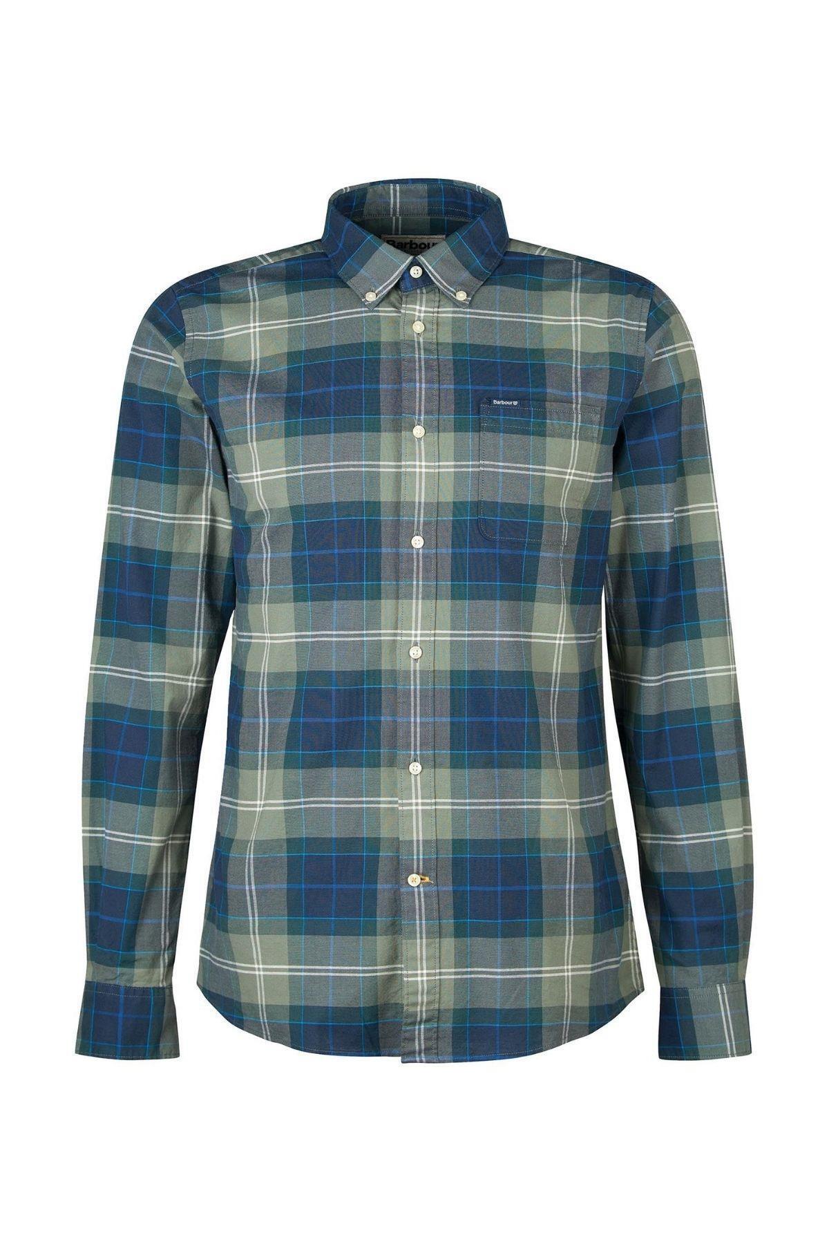 پیراهن مردانه راسته آستین بلند | باربور Barbour MSH5070-TN29 - تصویر 2