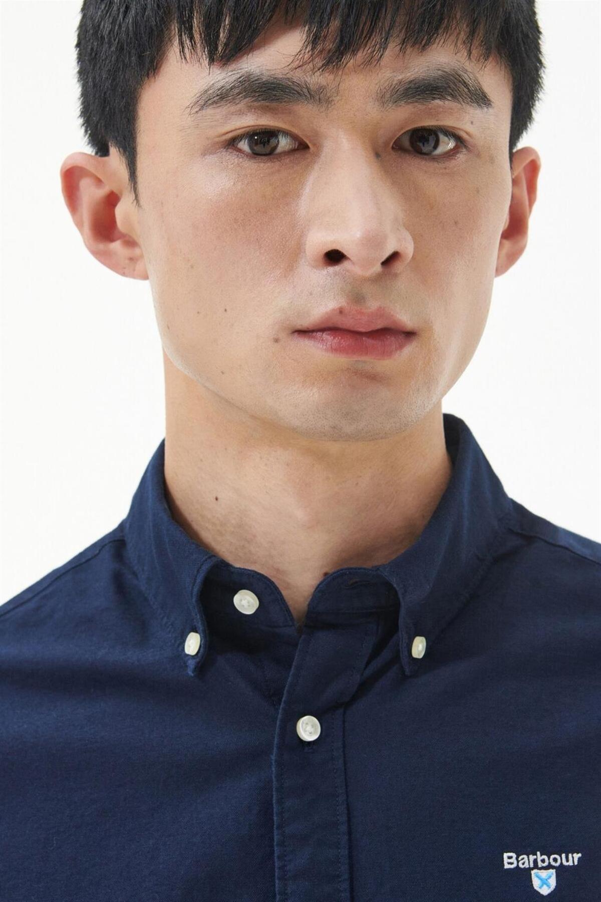 پیراهن مردانه راسته آستین بلند | باربور Barbour MSH5301-722 - تصویر 5