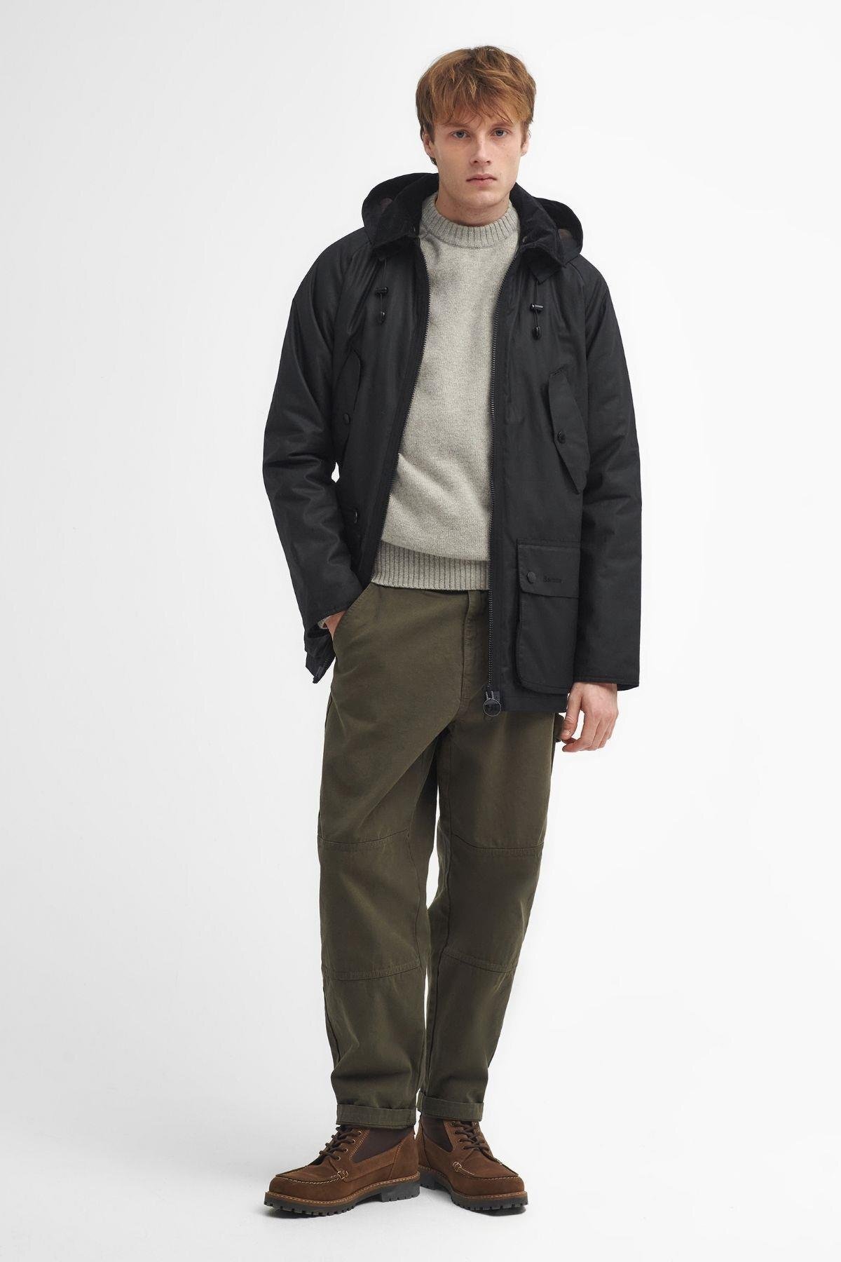 کت تک مردانه آستین بلند | باربور Barbour MWX2342-106 - تصویر 3