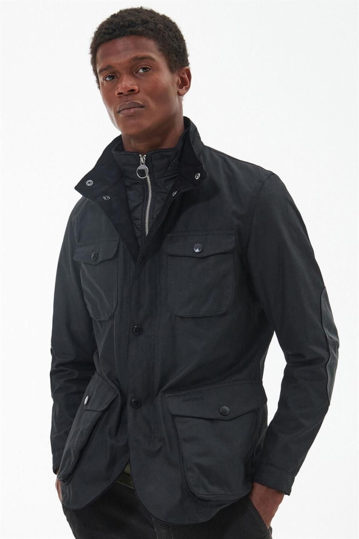 ژاکت روغنی Ogston Bk11 مشکی Barbour