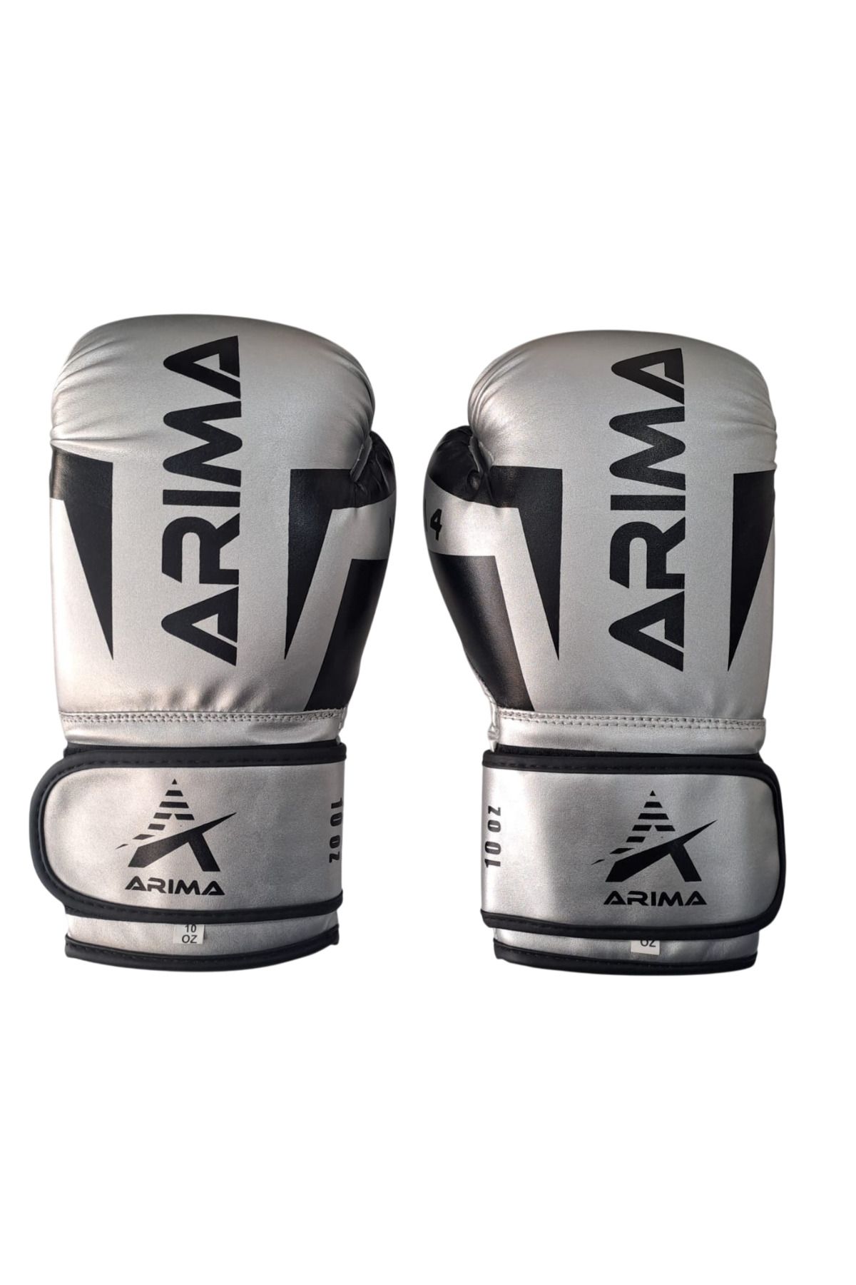 ARIMA Nova-4 Boks-Kickboks-Muaythai  Eldiveni Silver 8oz-10oz-12oz