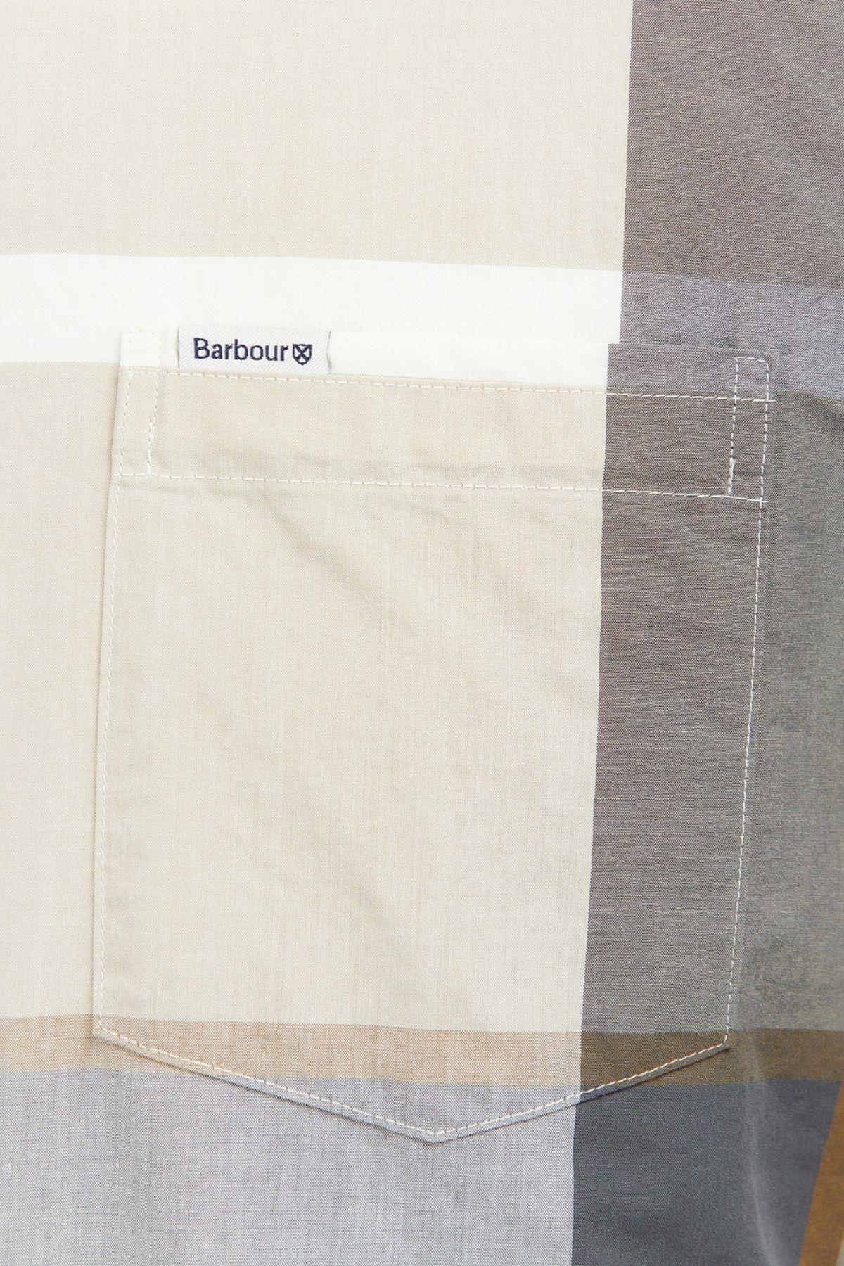 پیراهن مردانه راسته آستین بلند | باربور Barbour MSH5071-tn88 - تصویر 7