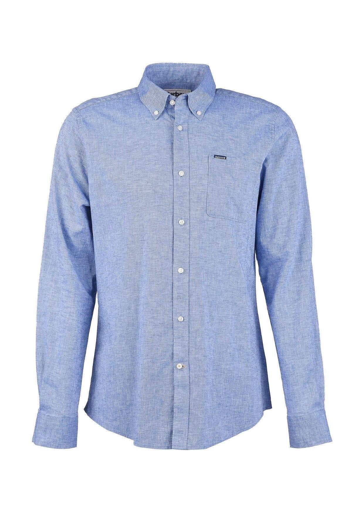 پیراهن مردانه راسته آستین بلند | باربور Barbour MSH5090-BL333 - تصویر 2