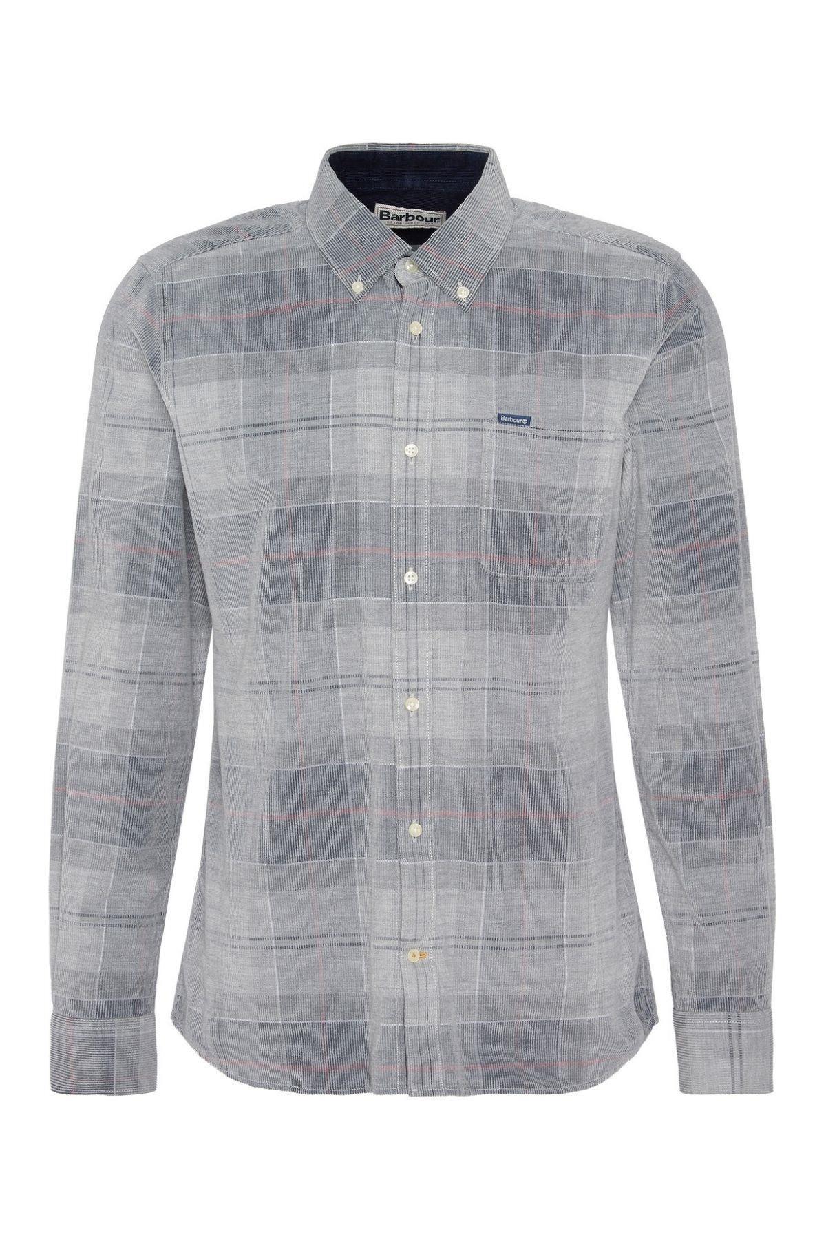 پیراهن مردانه شطرنجی آستین بلند | باربور Barbour MSH4986-T21 - تصویر 2