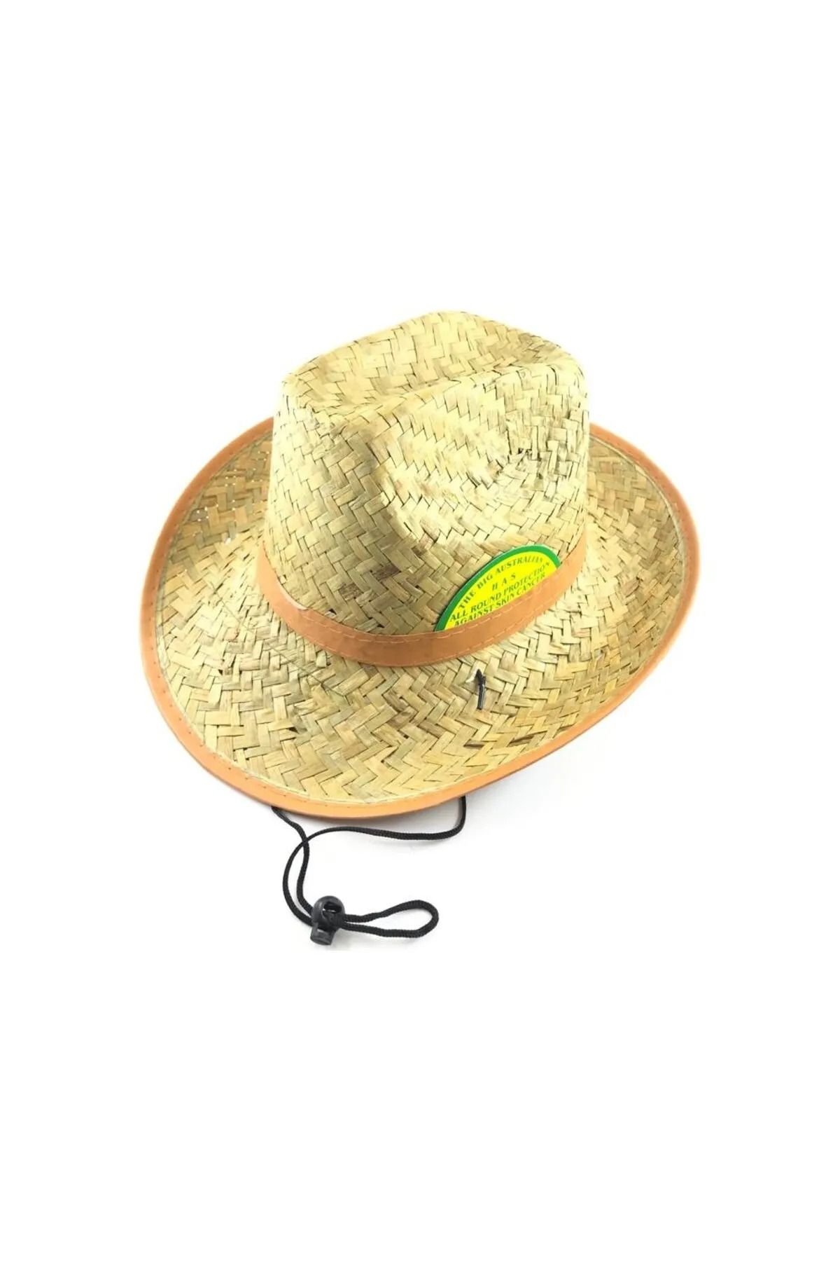 BAW COMPANY-Straw Fedora Hat Natural Stylish Sun Protection 1