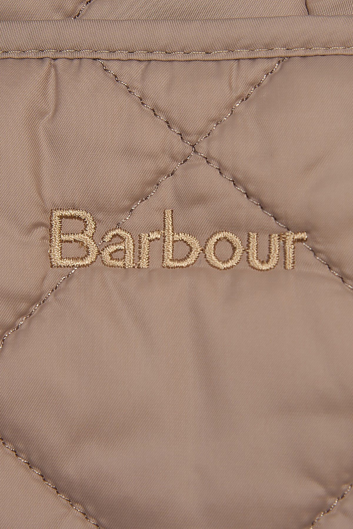 Barbour  Deveron Kapitone Ceket BE34 Lt Trench - Görsel 6