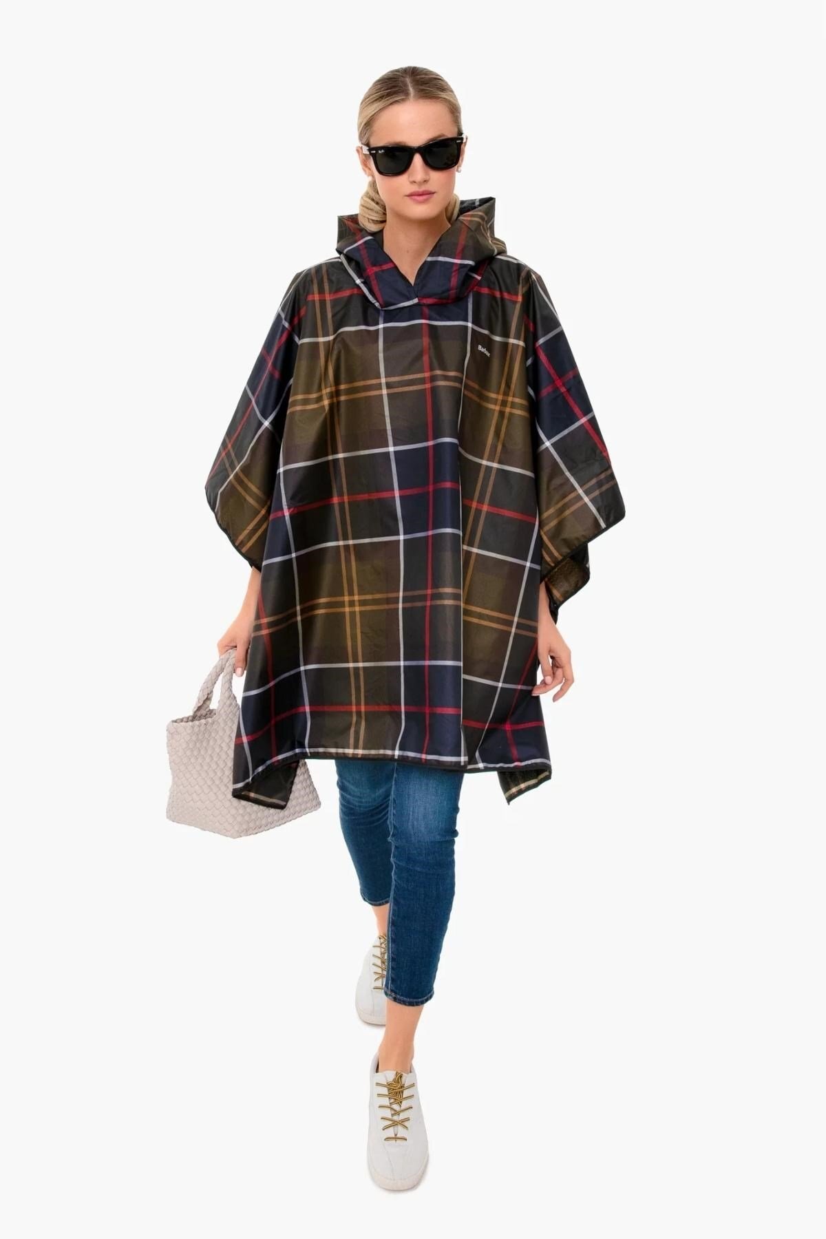 پانچو زنانه طرح دار | باربور Barbour UAC0214-C06 - تصویر 3