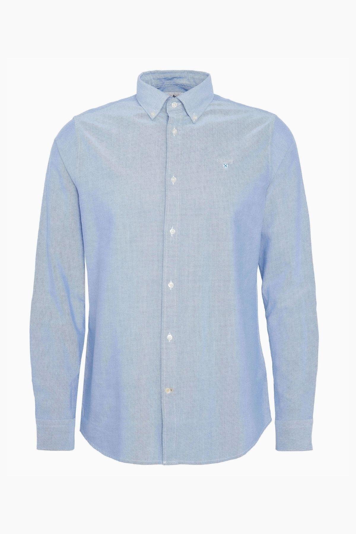 پیراهن مردانه راسته آستین بلند | باربور Barbour MSH5301-BL14 D - تصویر 2