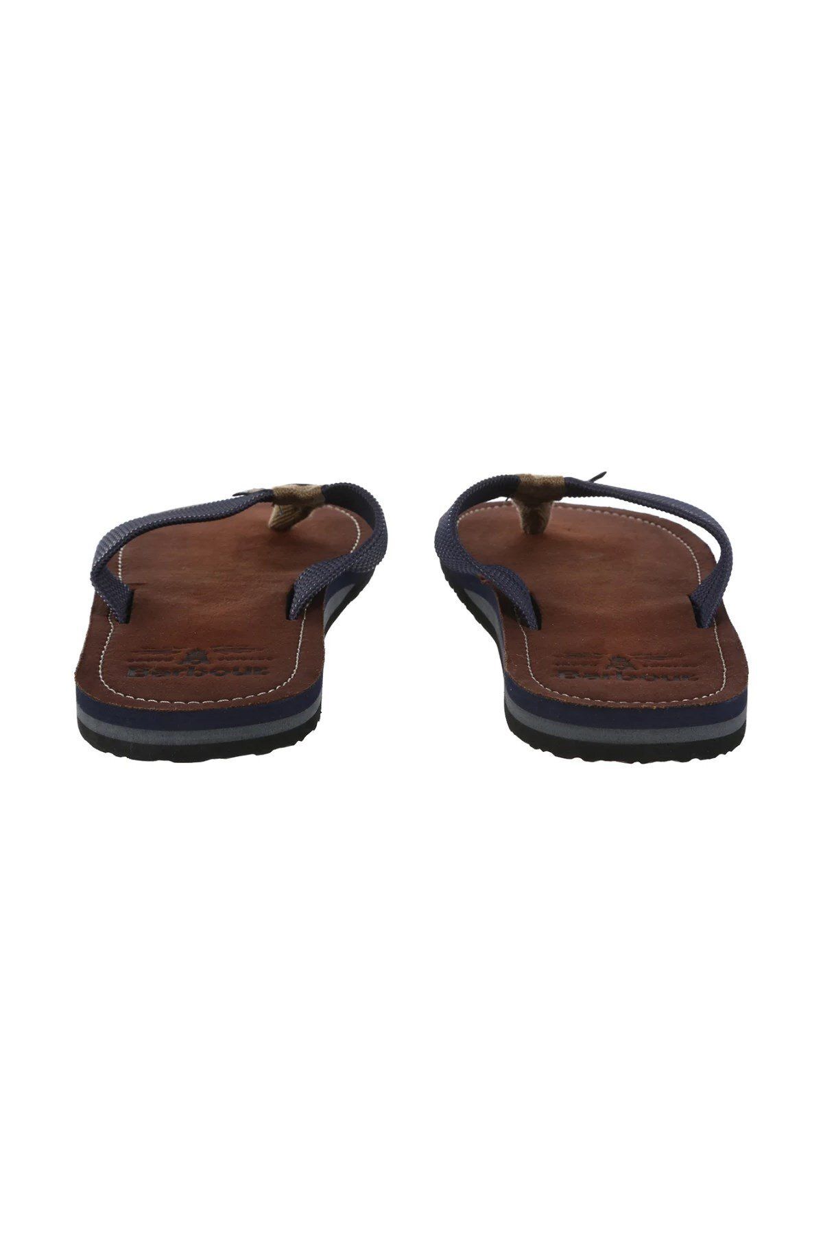 دمپایی ورزشی قرمز مردانه ساحل NY98 سرمه‌ای اورجینال Barbour