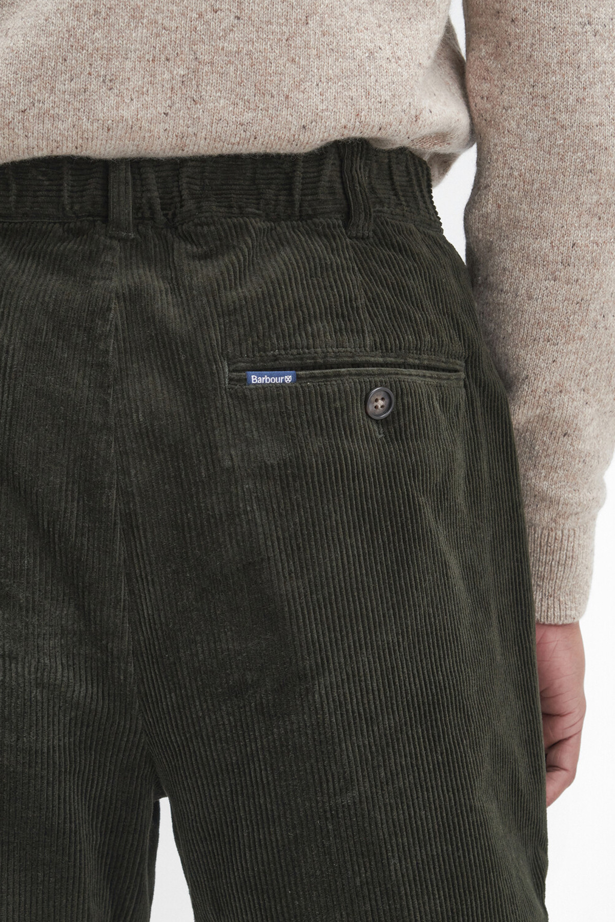 شلوار مردانه راسته فاق نرمال | باربور Barbour MTR0745-503 - تصویر 6