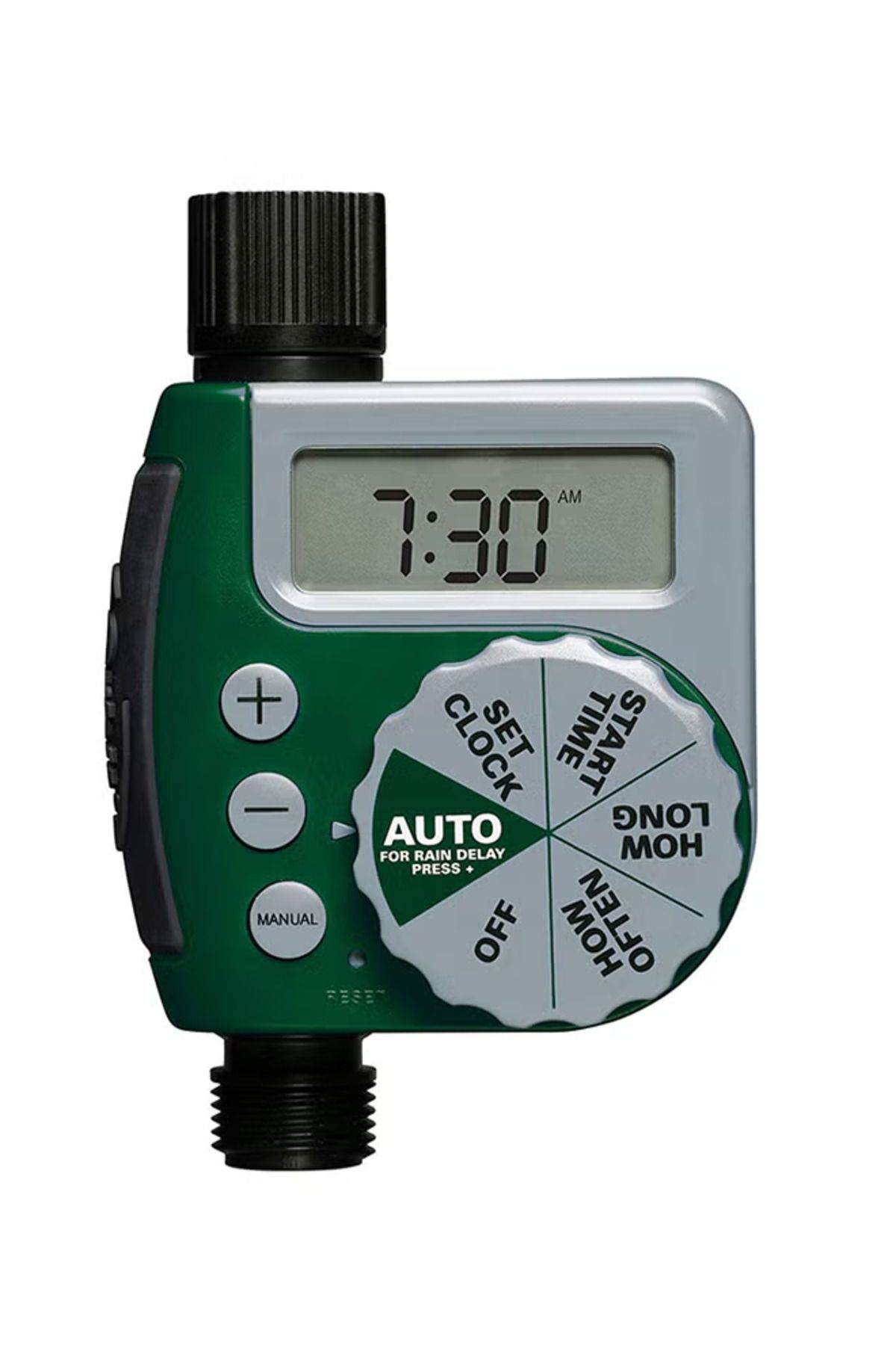 fulina-Portable Prinkler Timer, large Digital display, Rain Delay, interval programming, for save water 7