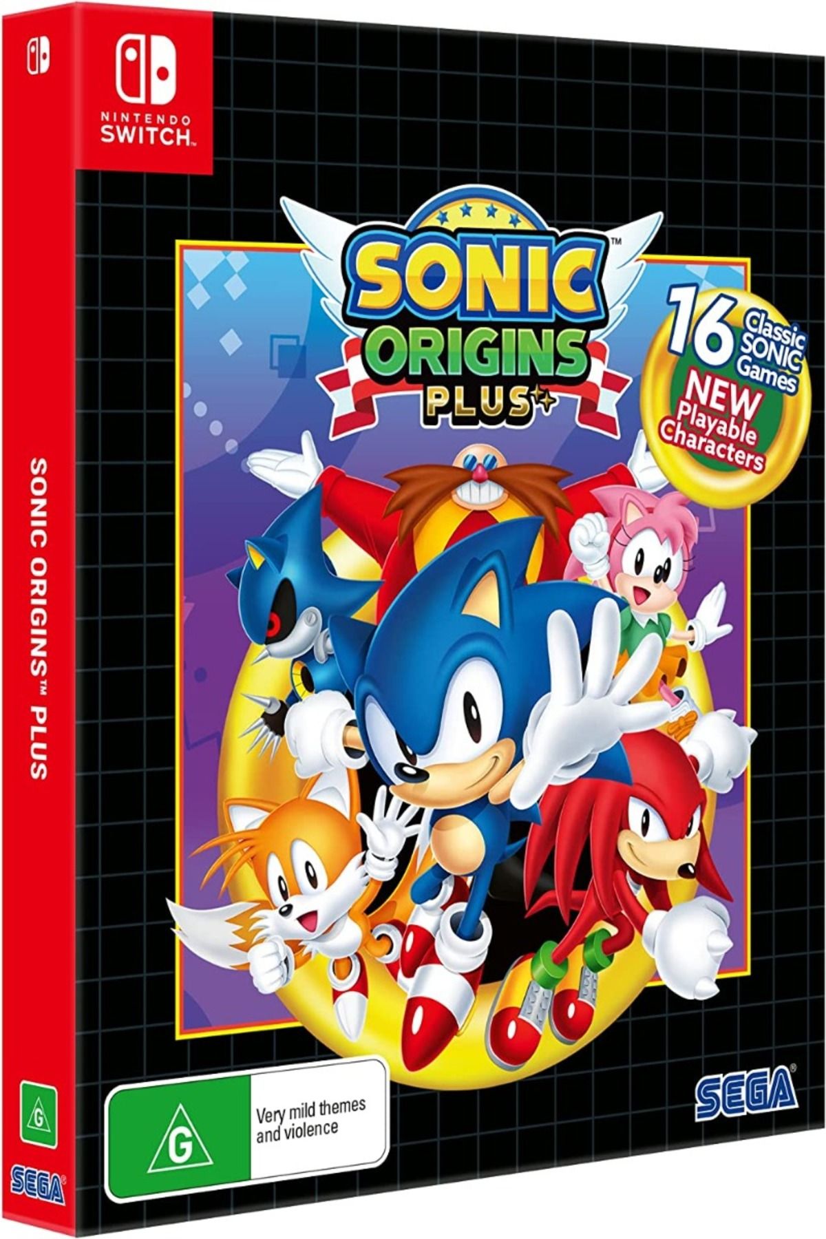 SEGA-Sonic Origins Plus Day 1 Edition Switch 1