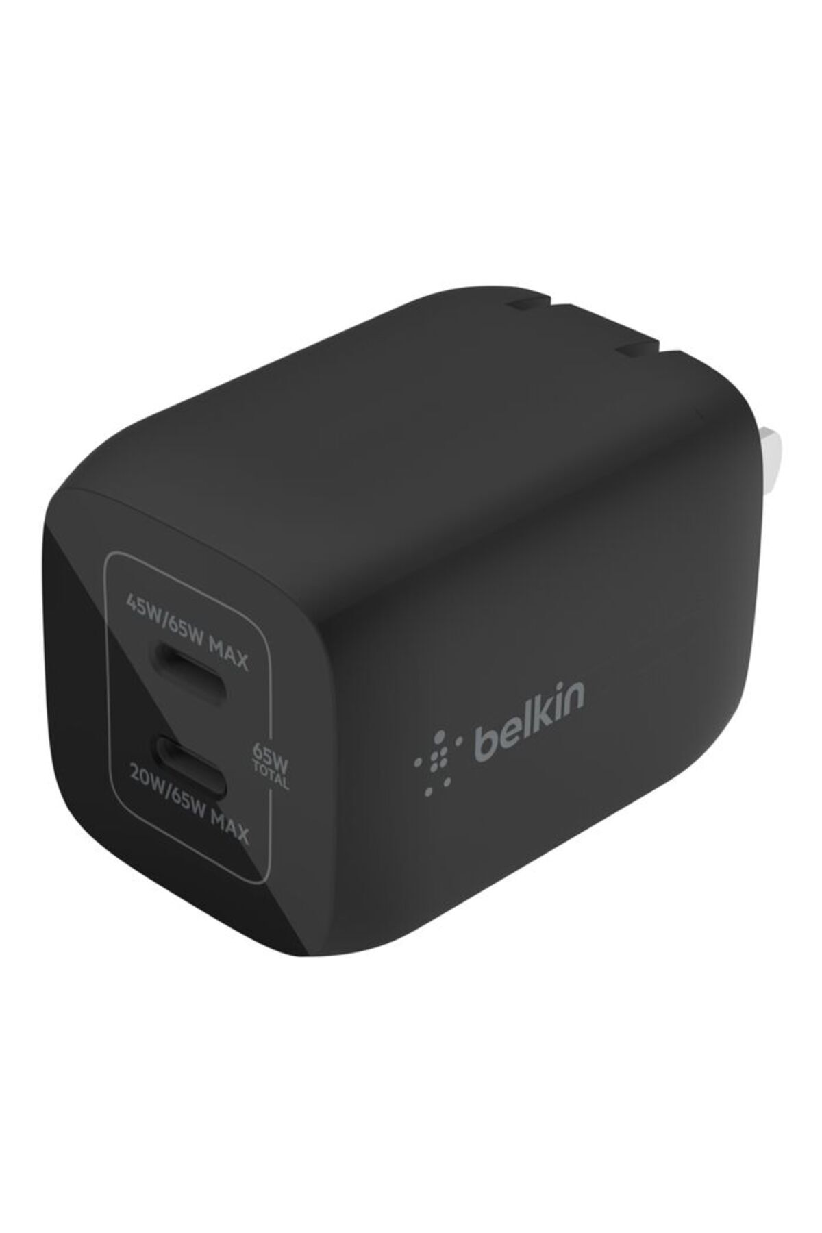 Belkin-65W DUAL USB-C GaN WALL CHARGER WITH PPS Black 6