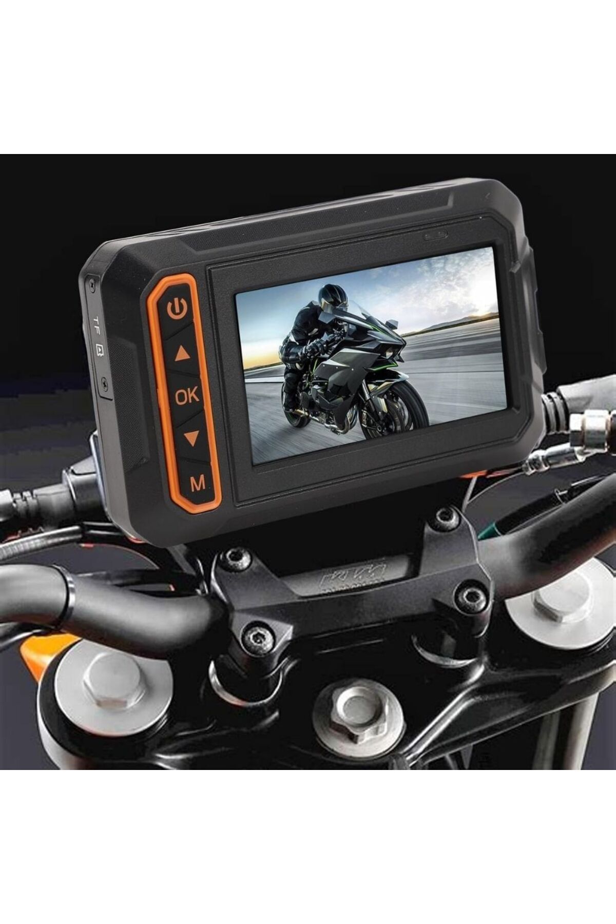 Knmaster Motocam 1000 - Çift Kameralı Motosiklet DVR Sistemi