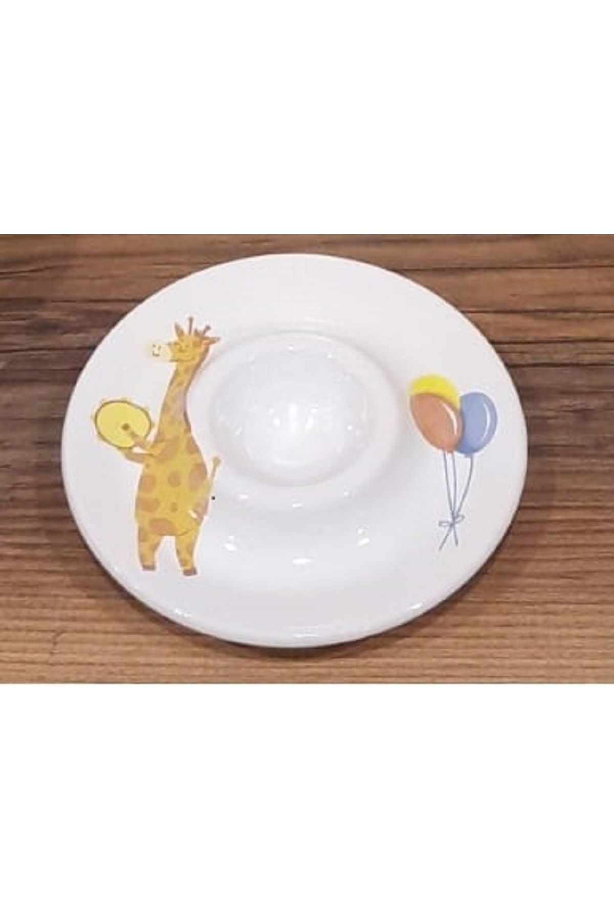 Keramika-1 Piece Egg Holder Cheerful Animals Plate 1