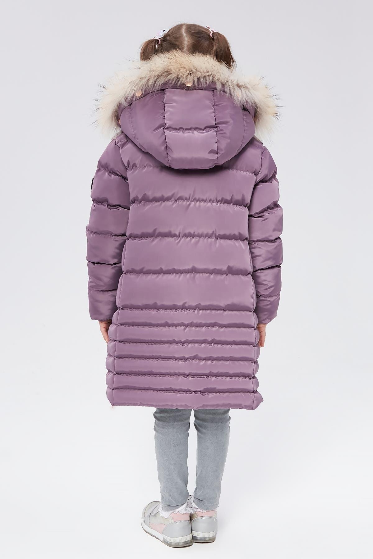 Benittokids Benittokids Kız Çocuk Natürel Kürklü Kaban 51301 fotoğrafı 5 (önizleme)