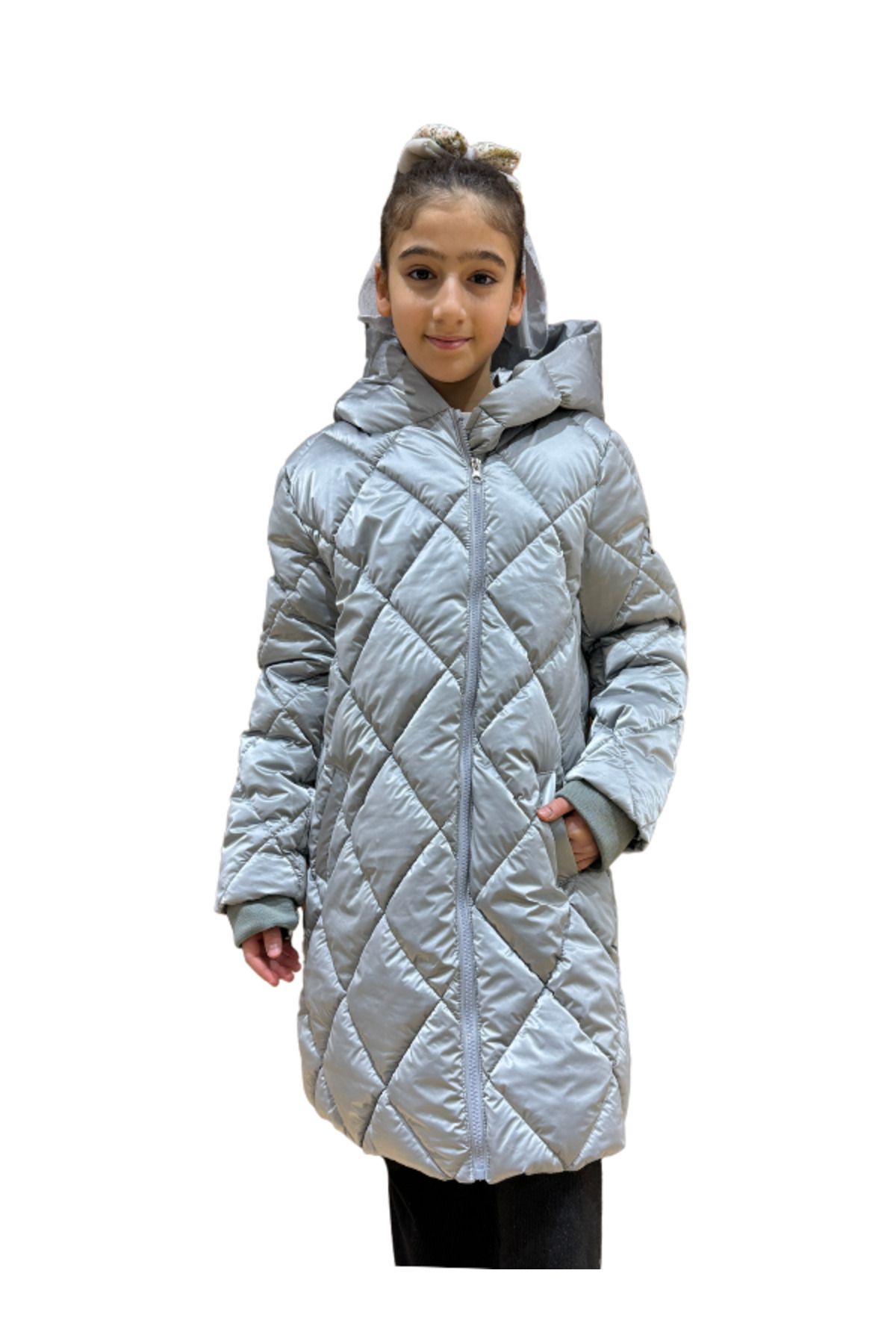 Benittokids-Girl's Hooded Coat 51329 1