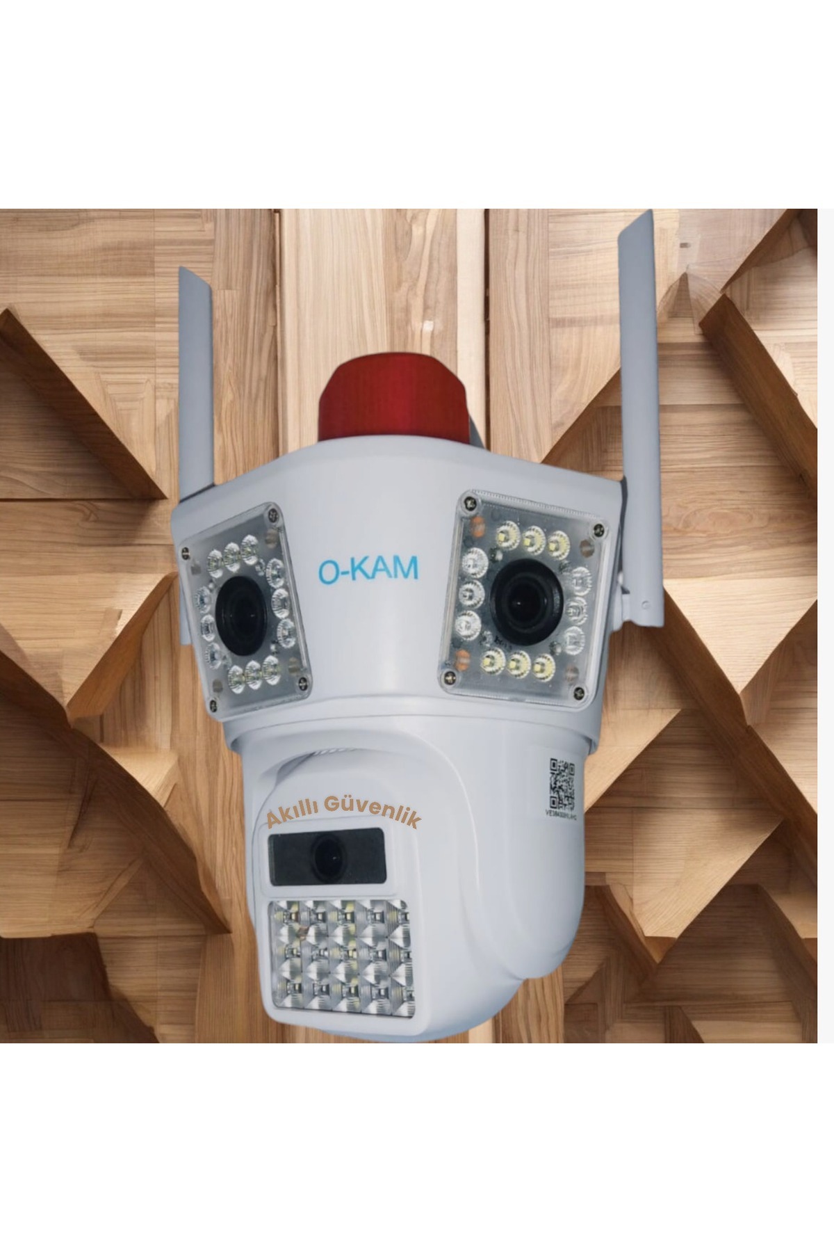 okam pro v380 Okam 3033 6mp Wıfı Ptz Camera 3 Kameralı Geniş Açı