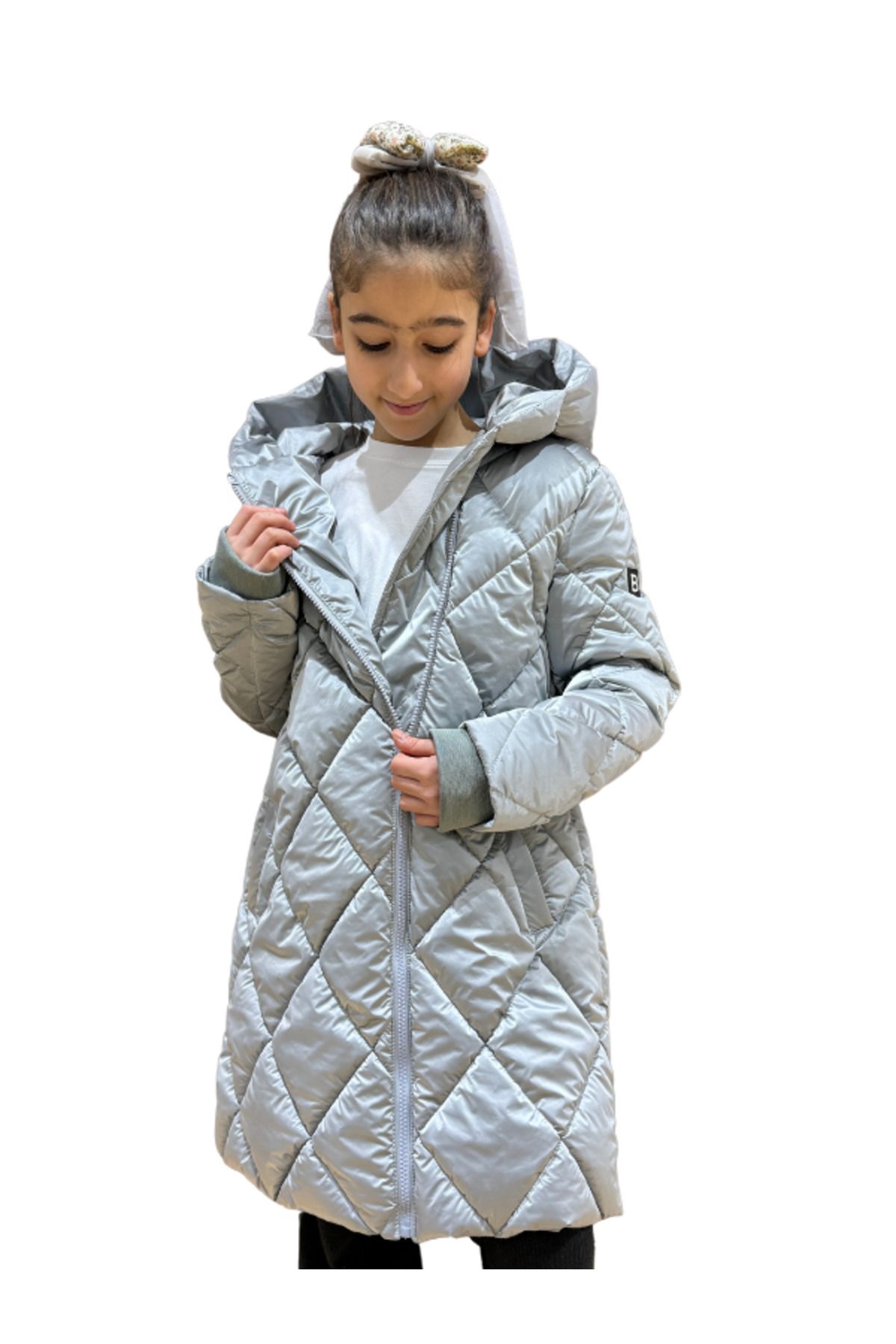 Benittokids-Girl's Hooded Coat 51329 3