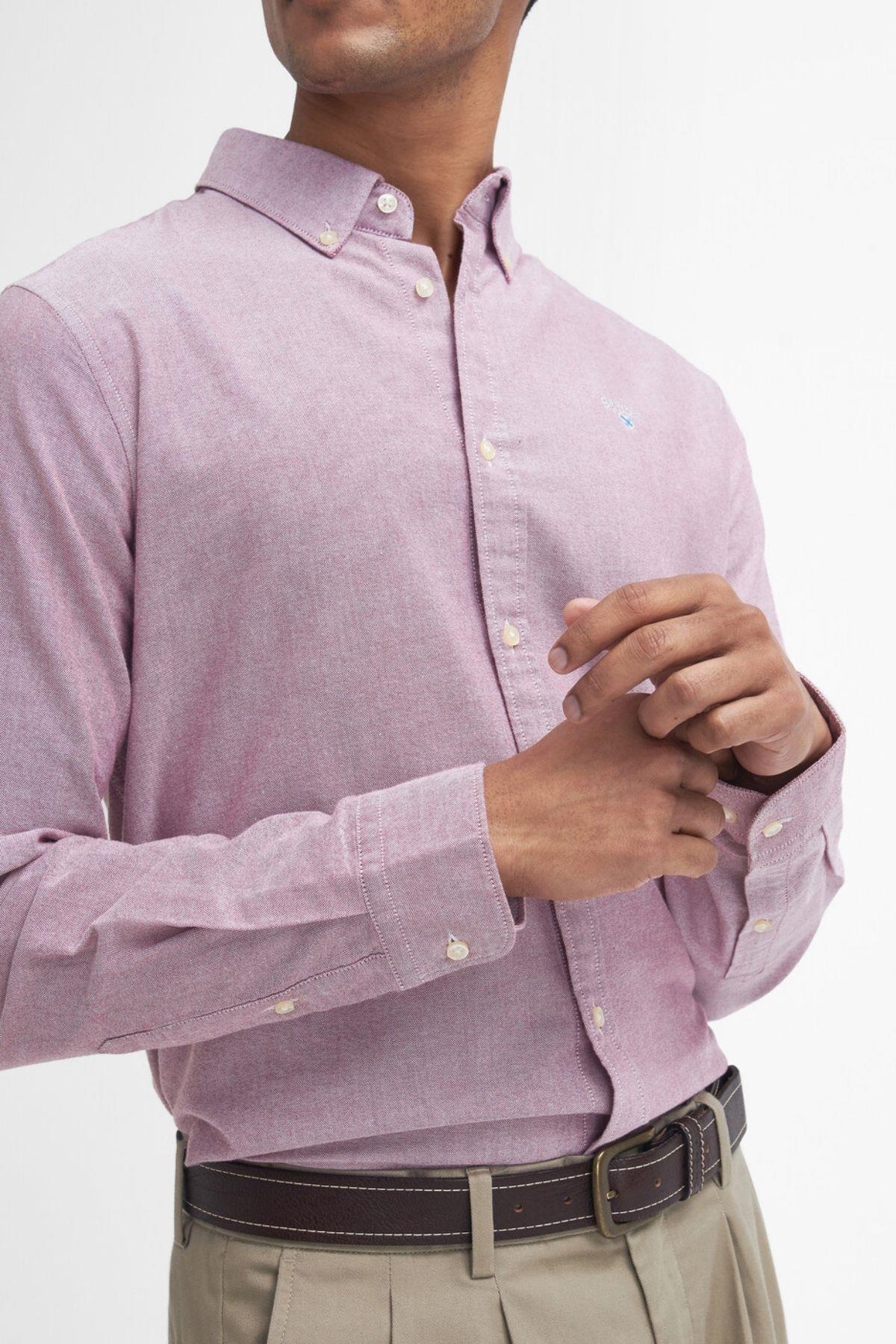 پیراهن مردانه راسته آستین بلند | باربور Barbour MSH5301-RE44 - تصویر 6