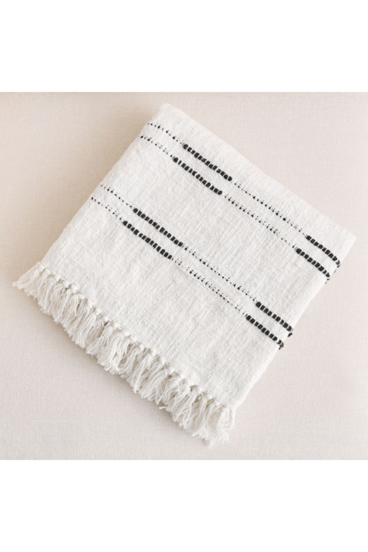 Home Box-Albedo Cut Stripe Woven Throw 130x170 cm 4